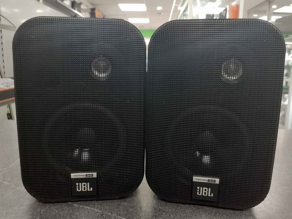Product photo for JBL Control One Rugged Speaker Pair Black 200 Watts