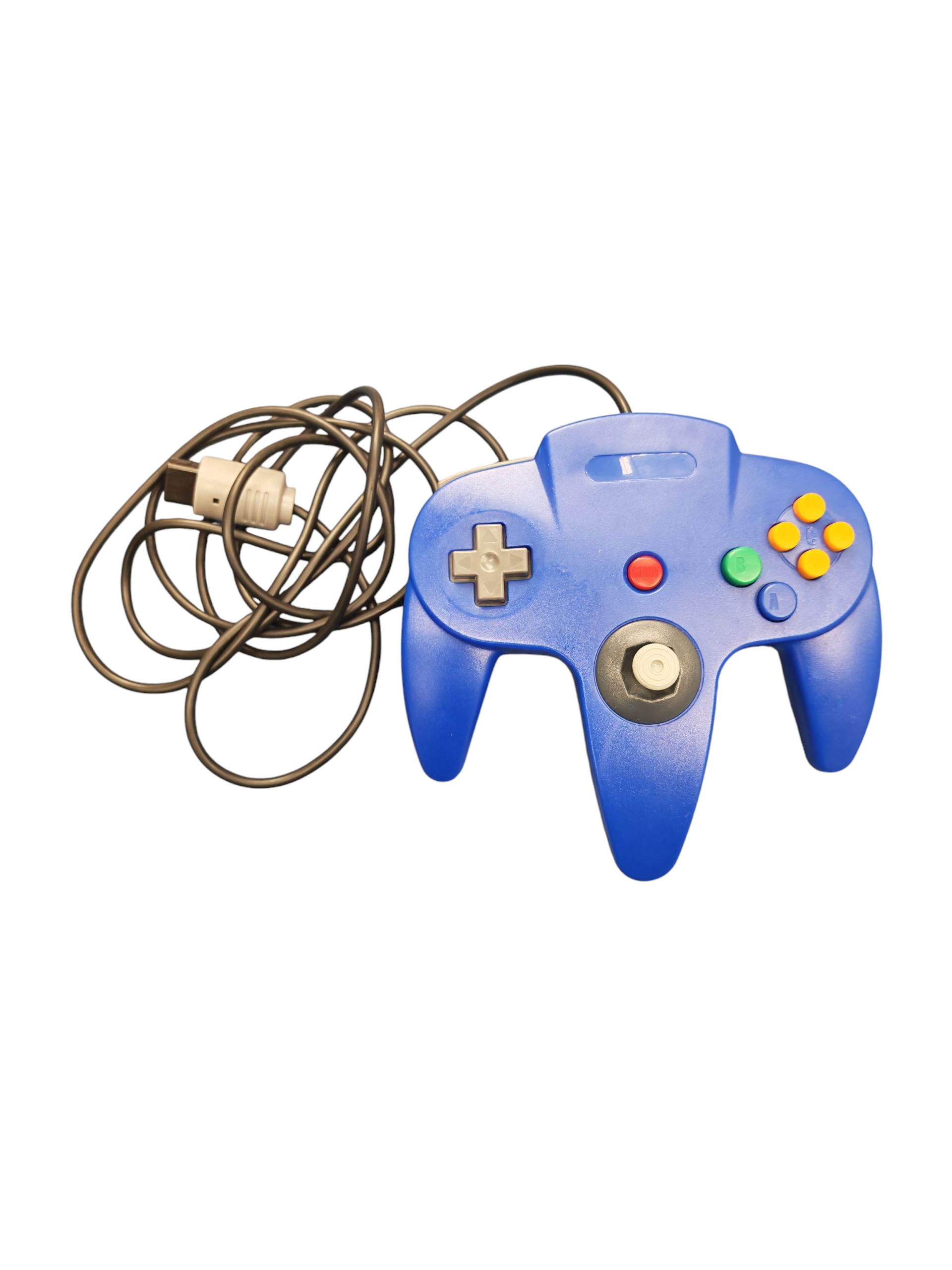 Product photo for Generic N64 Unofficial Control Pad (Blue)