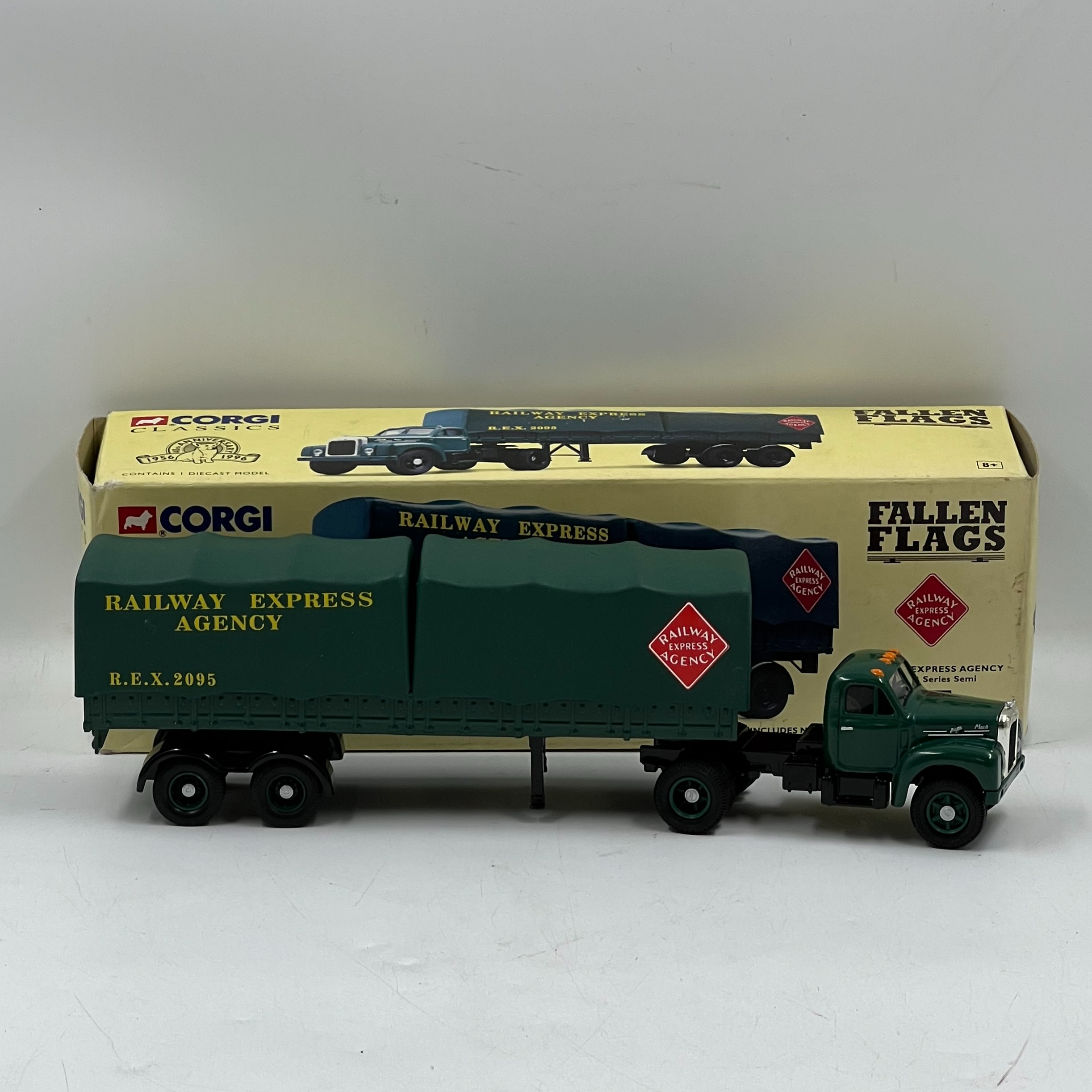 Product photo for CORGI CLASSICS FALLEN FLAGS RAILWAY EXPRESS AGENCY 52801 - 1/50 SCALE