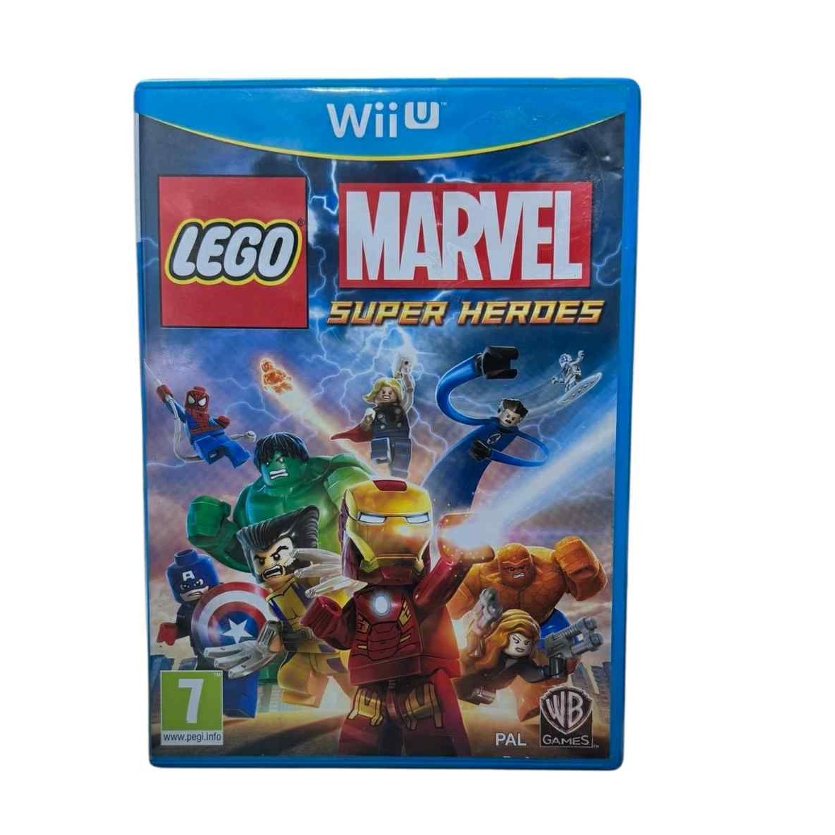Product photo for LEGO Marvel Super Heroes (No Toy) (7) - Wii U Game