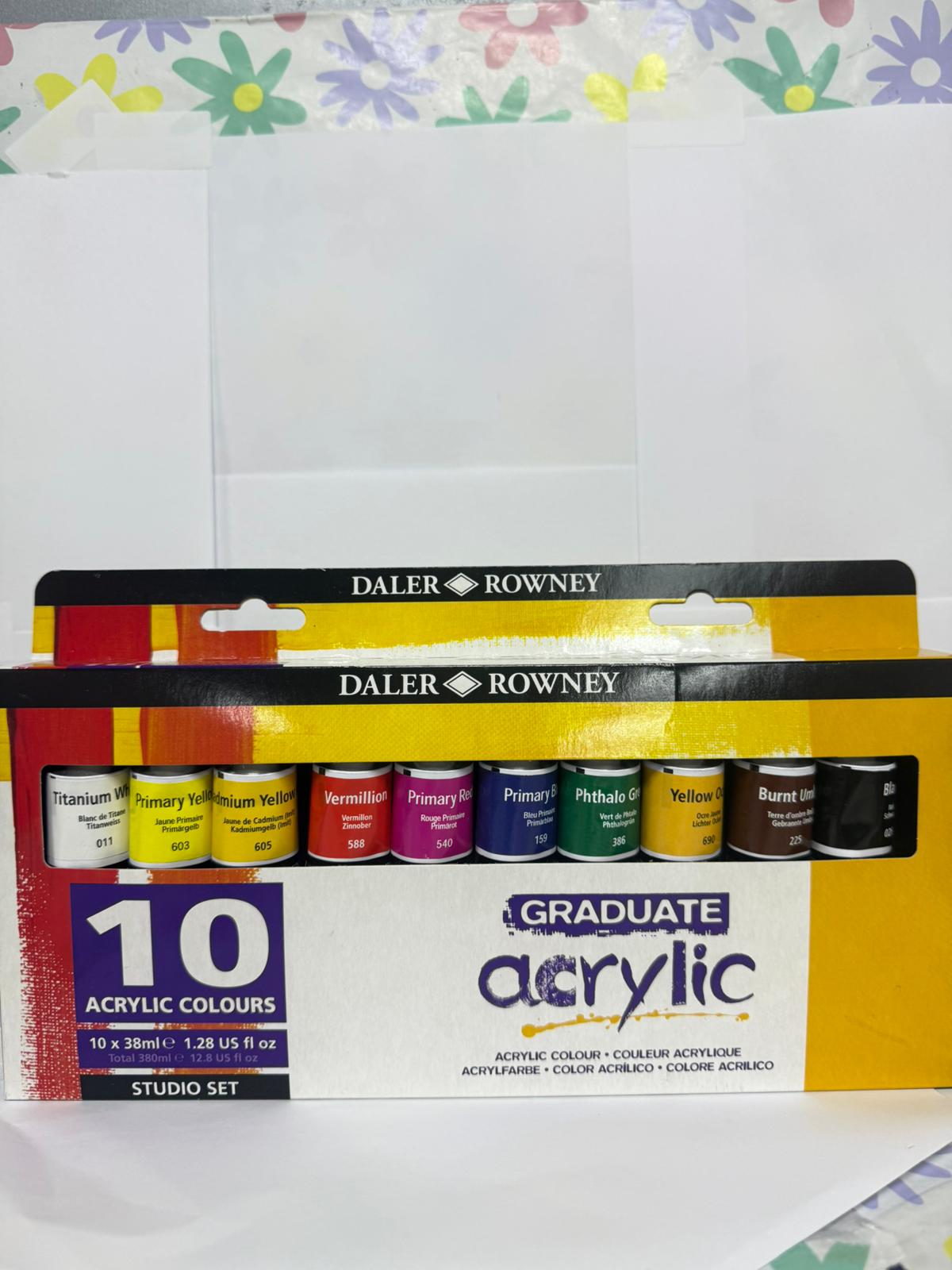Product photo for DALER ROWNEY PAINT SET