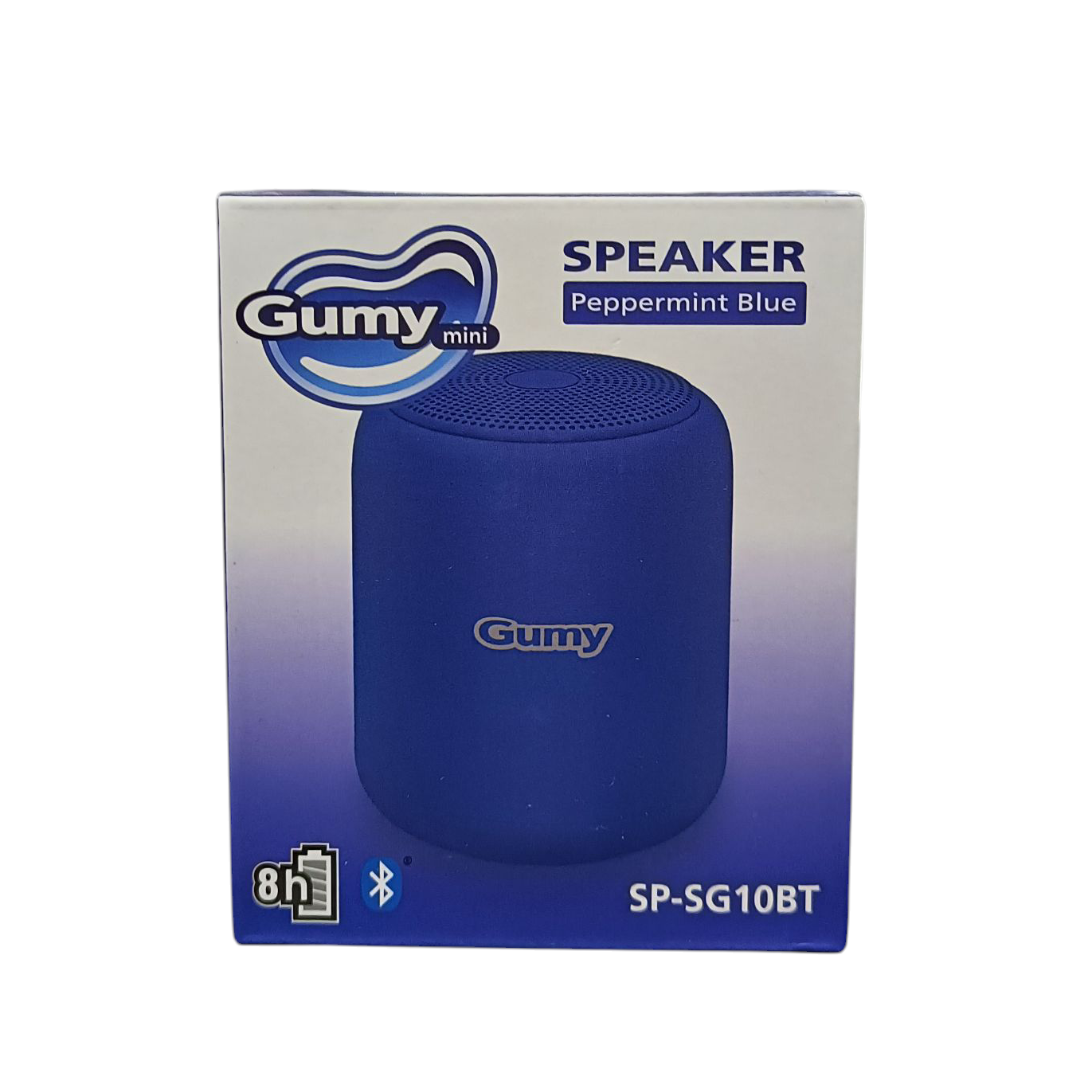 Product photo for Gumy Mini Speaker Peppermint Blue
