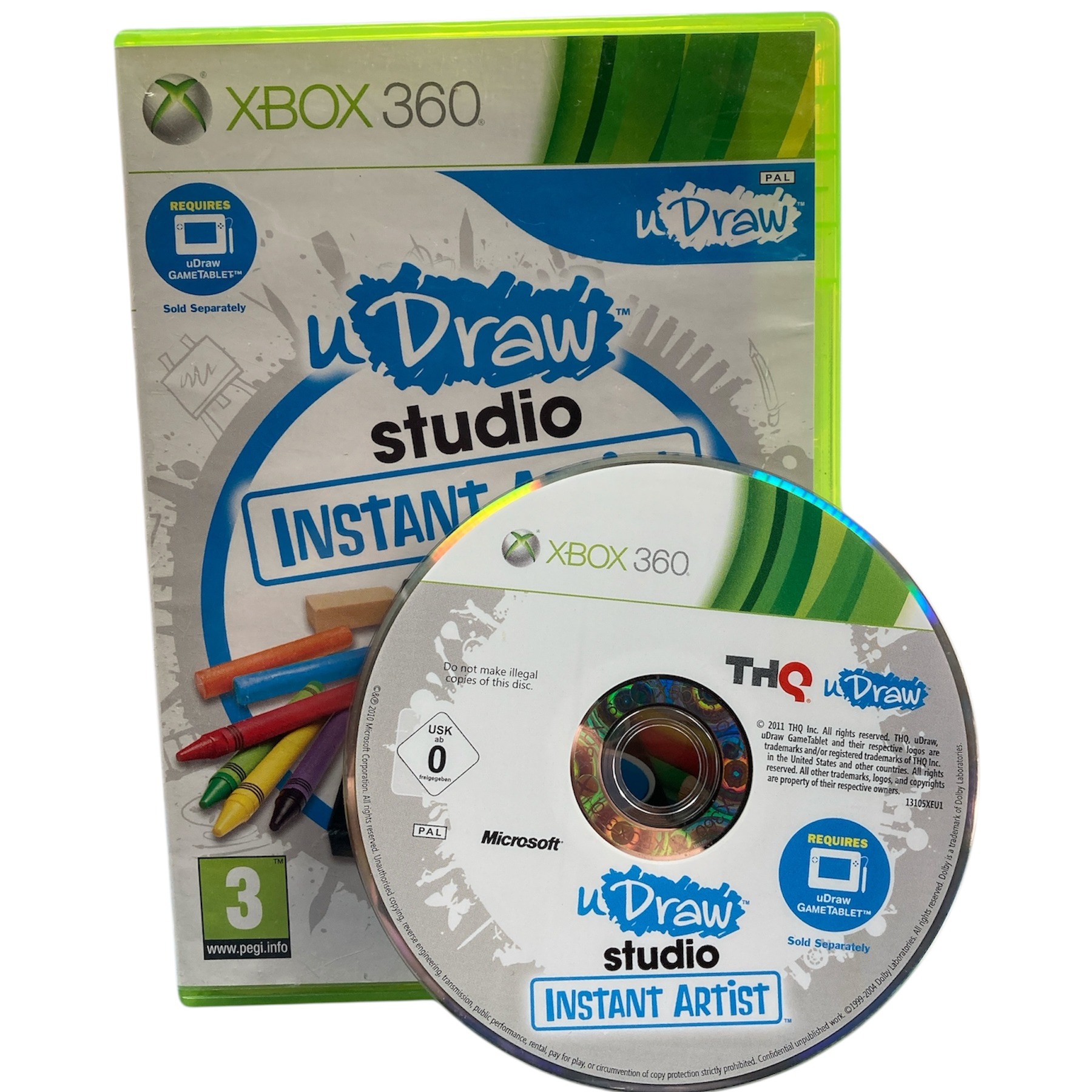 Product photo for uDraw Studio Instand Artist (Xbox 360)