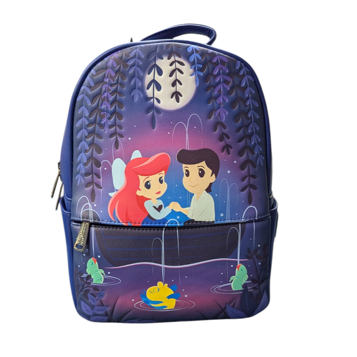 Product photo for Loungefly Disney The Little Mermaid Gondola Scene Backpack