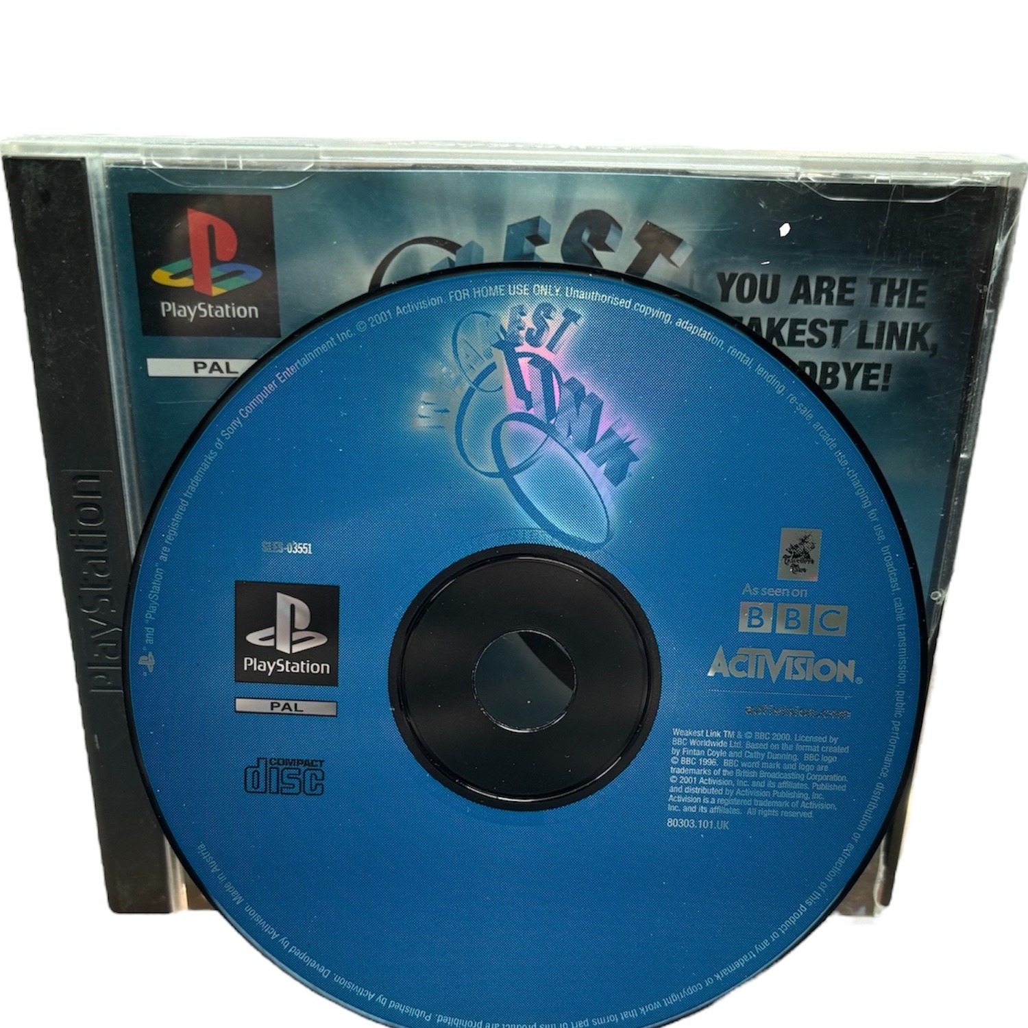 Product photo for Weakest Link (PS1)