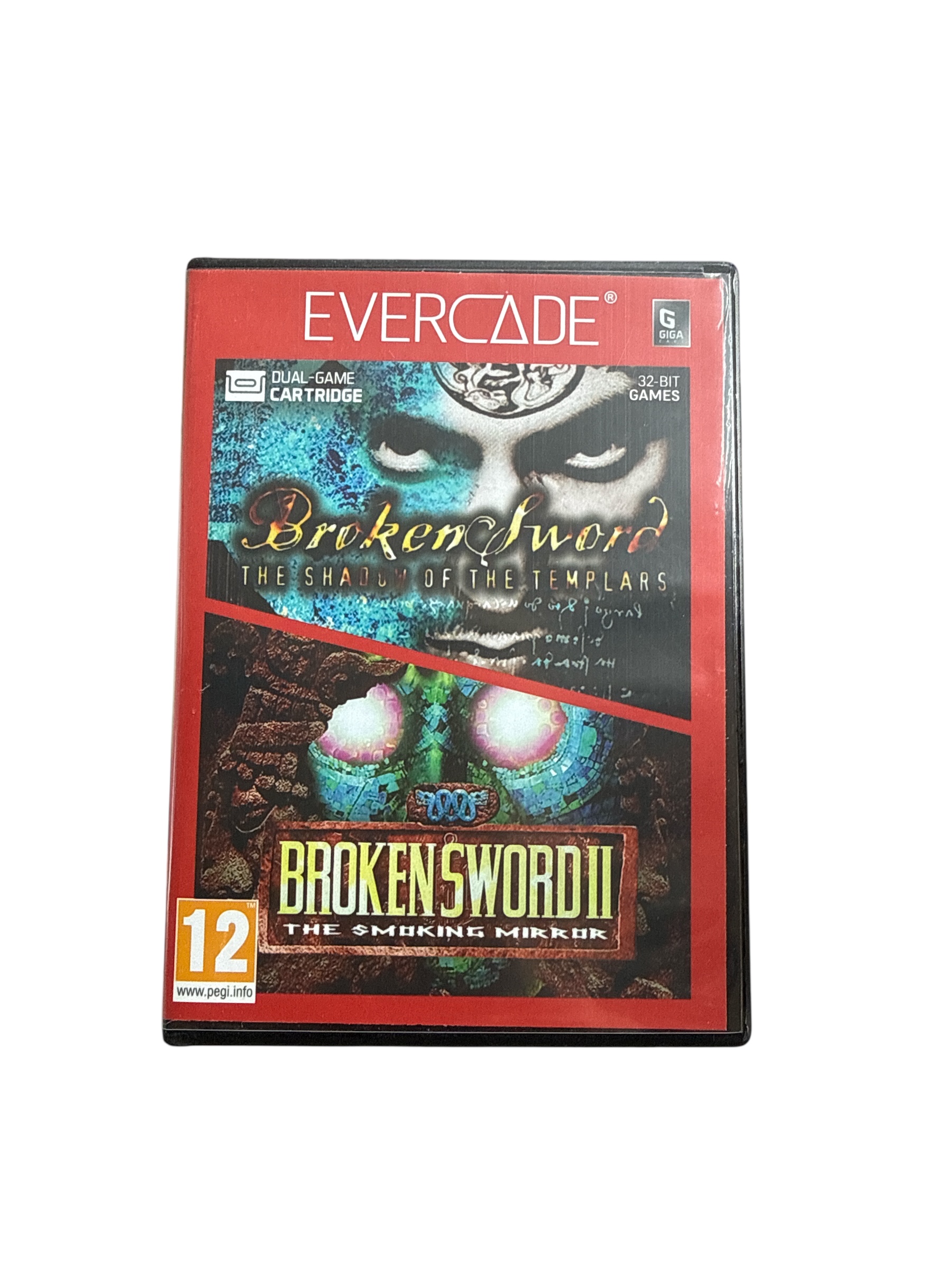 Product photo for Evercade Broken Sword & 2 | Used Cartridge Tested and Working