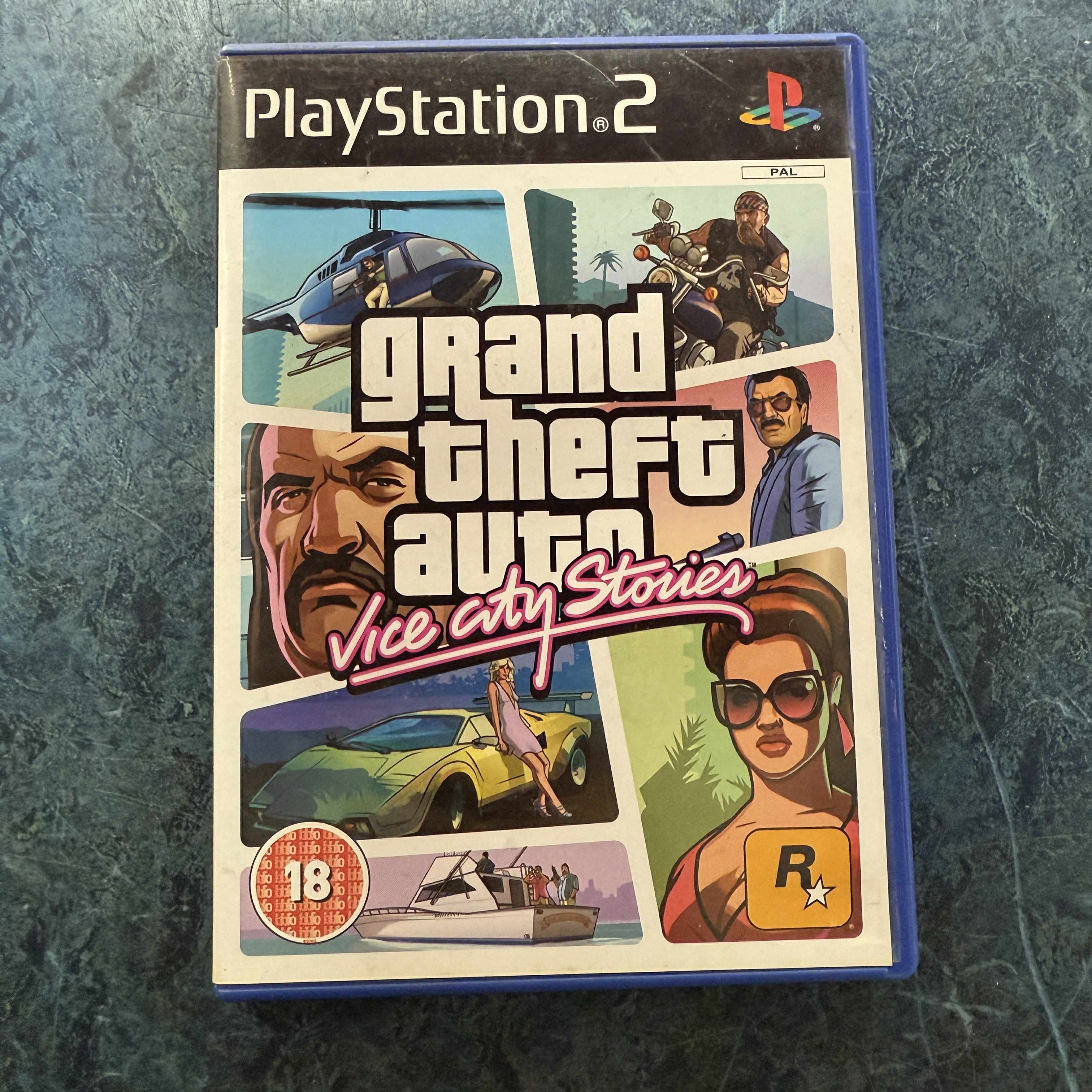 Product photo for Sony GTA Vice City Stories - PlayStation 2 Game