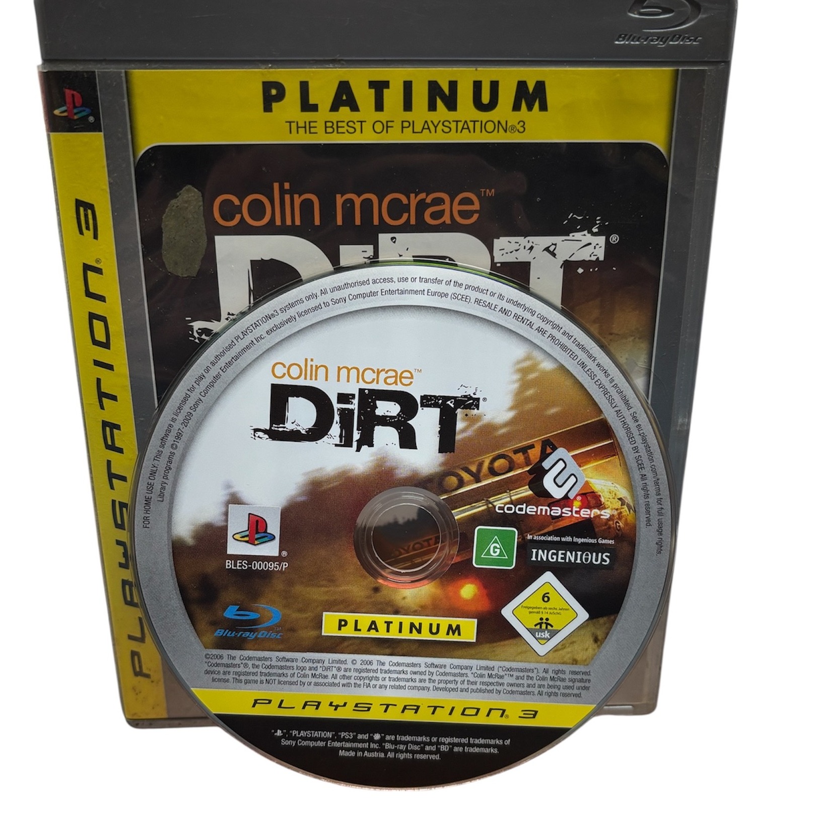 Product photo for Colin Mcrae Dirt (PS3)