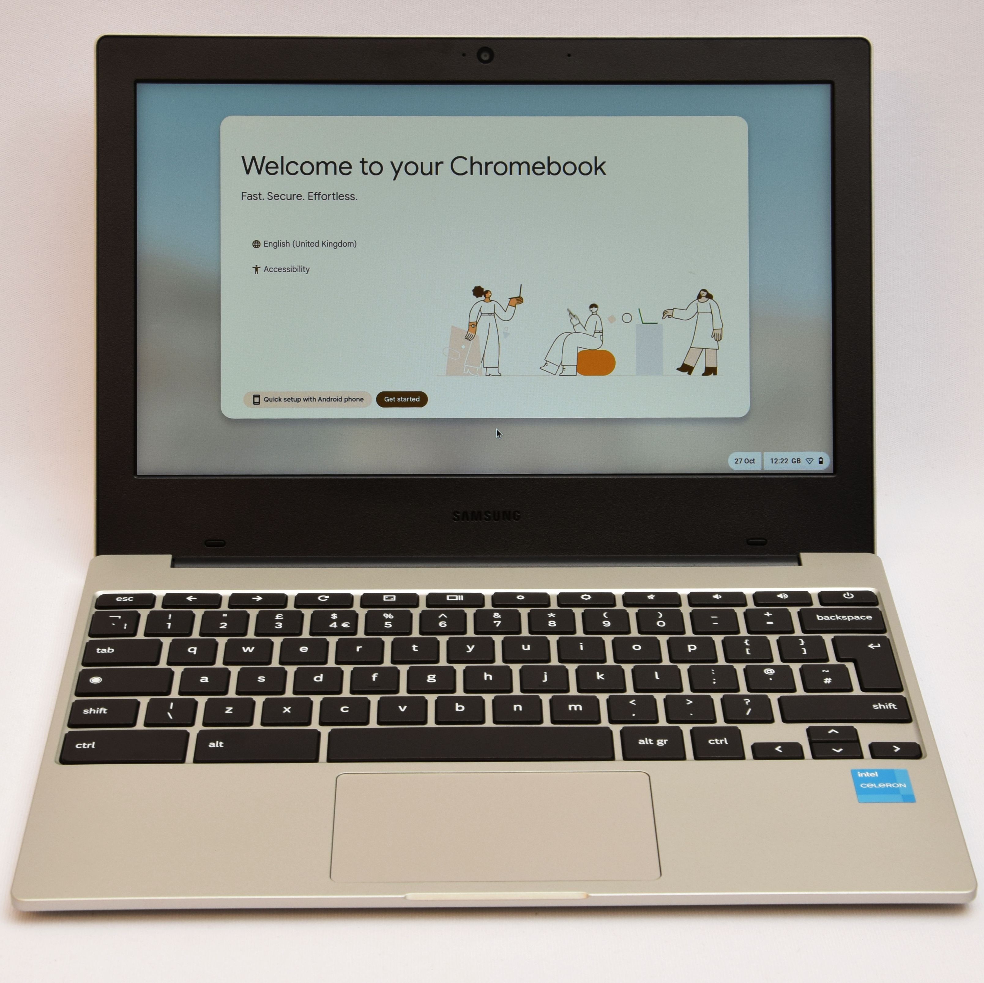 Product photo for Samsung Chromebook Go XE310XDA-KA1UK 11.6