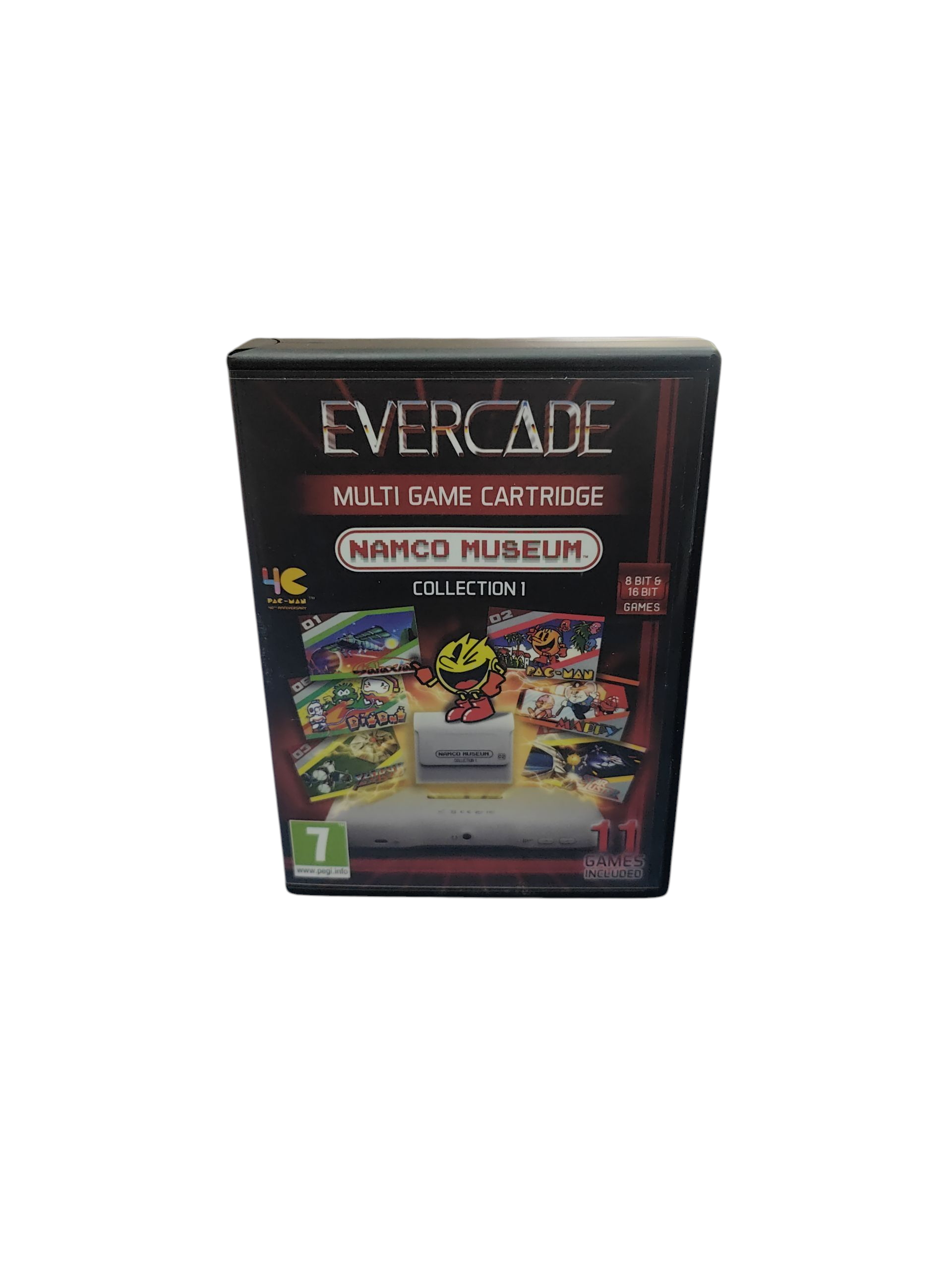 Product photo for Evercade Namco Museum Collection 1 Cartridge – Official Multi-Game Retro Compilation