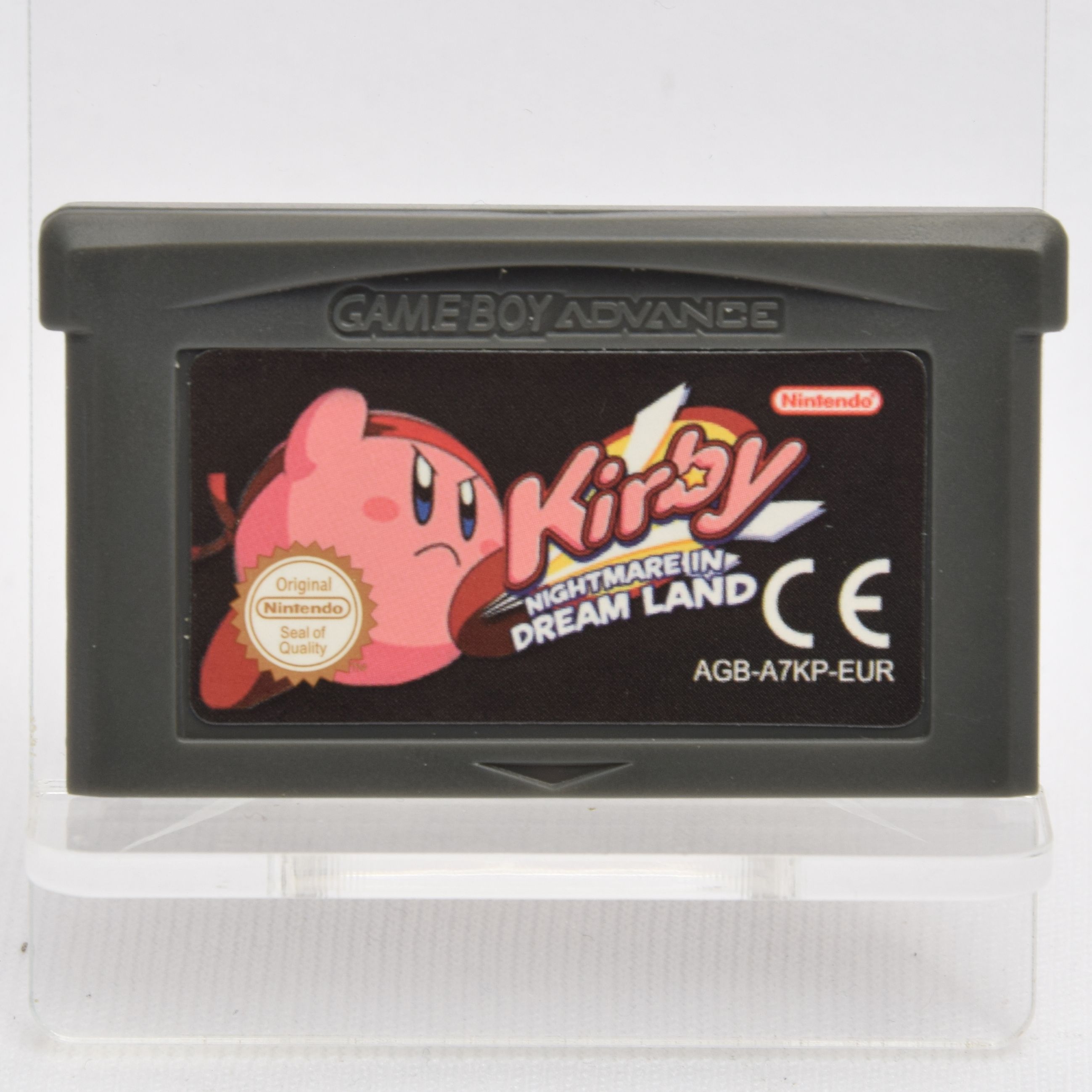 Product photo for Nintendo Gameboy Advance Game - Kirby Nightmare In Dreamland (A)