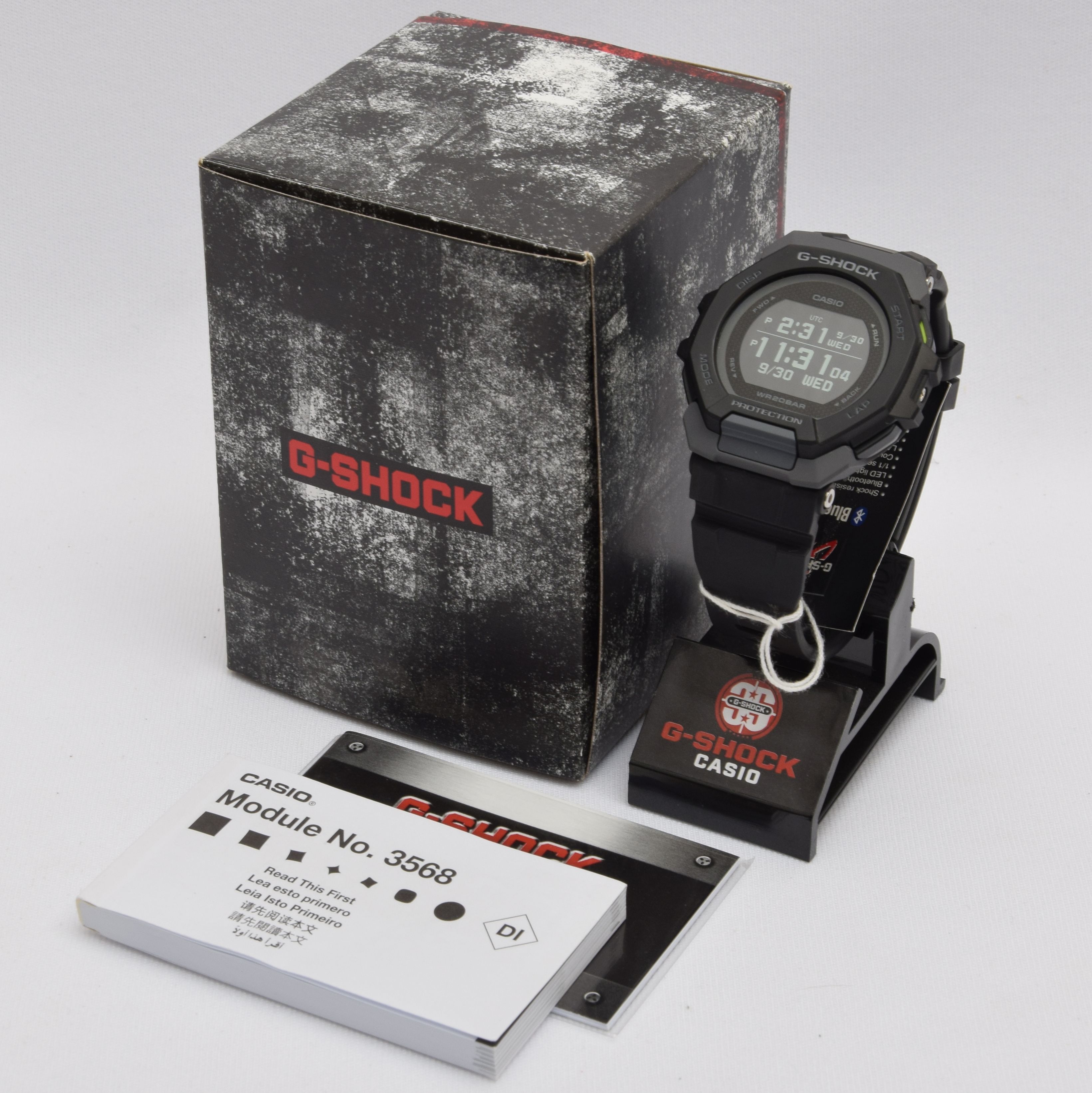 Product photo for Casio G-Shock GDB-300-1DR Black Digital Watch - 20ATM (U)