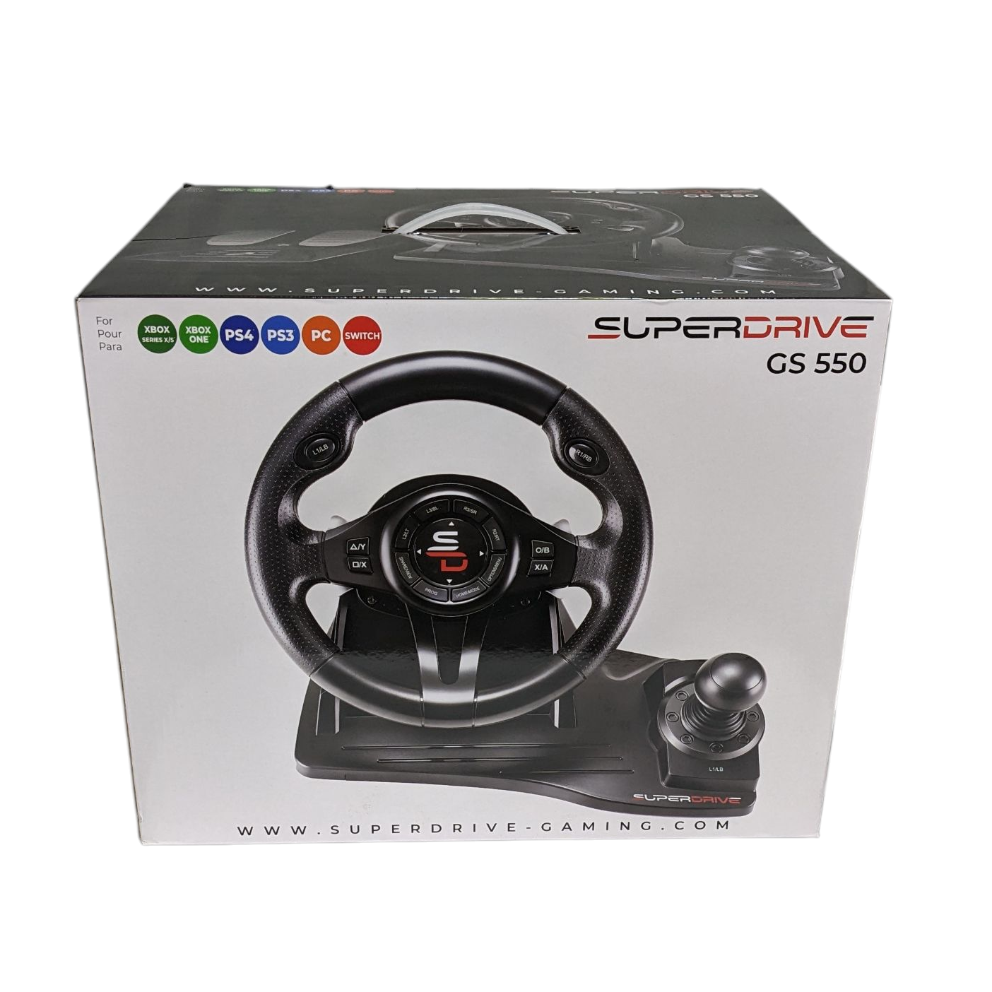 Product photo for Subsonic  Superdrive Wheel & Pedals