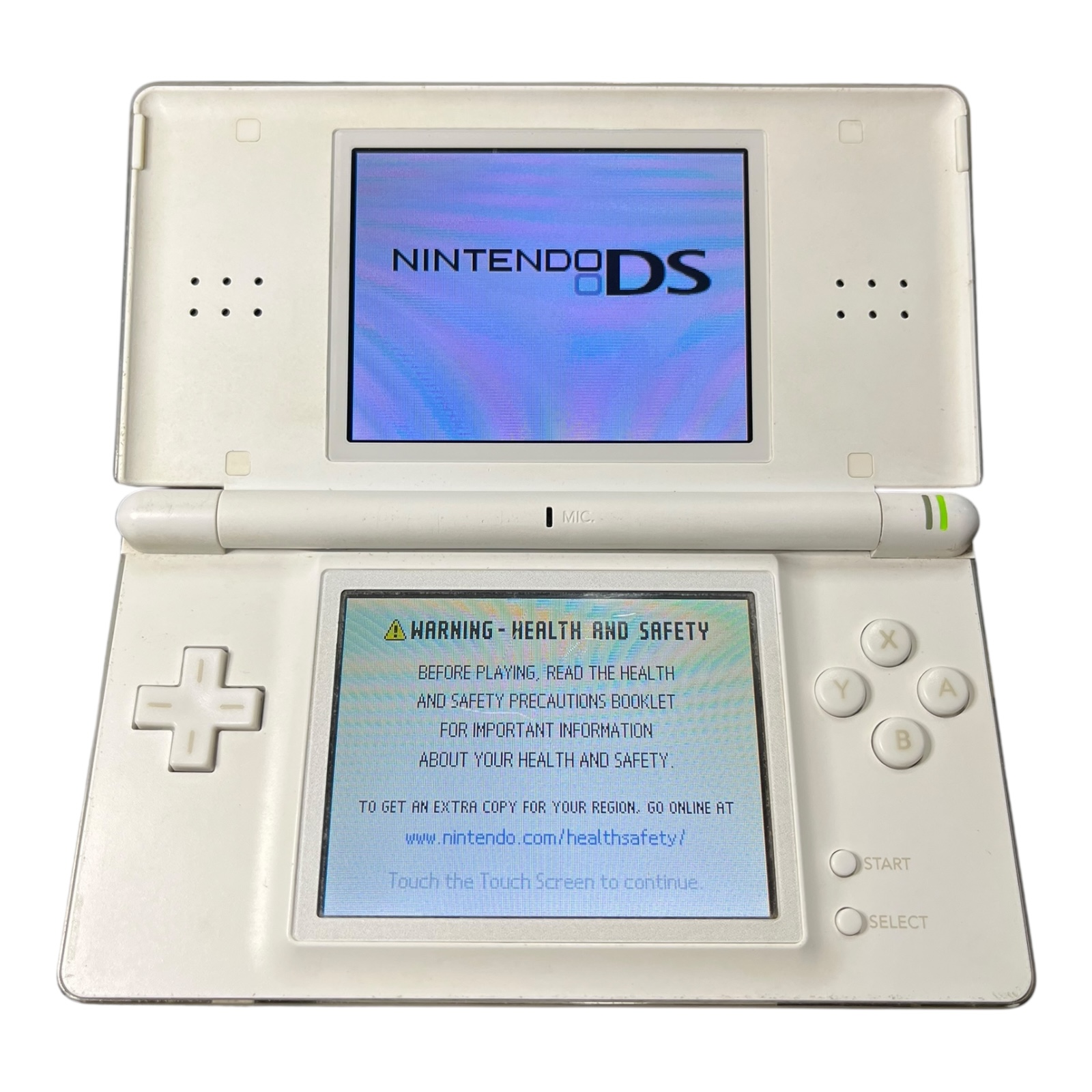 Product photo for Nintendo DS Lite – White With Black Stylus Used Condition
