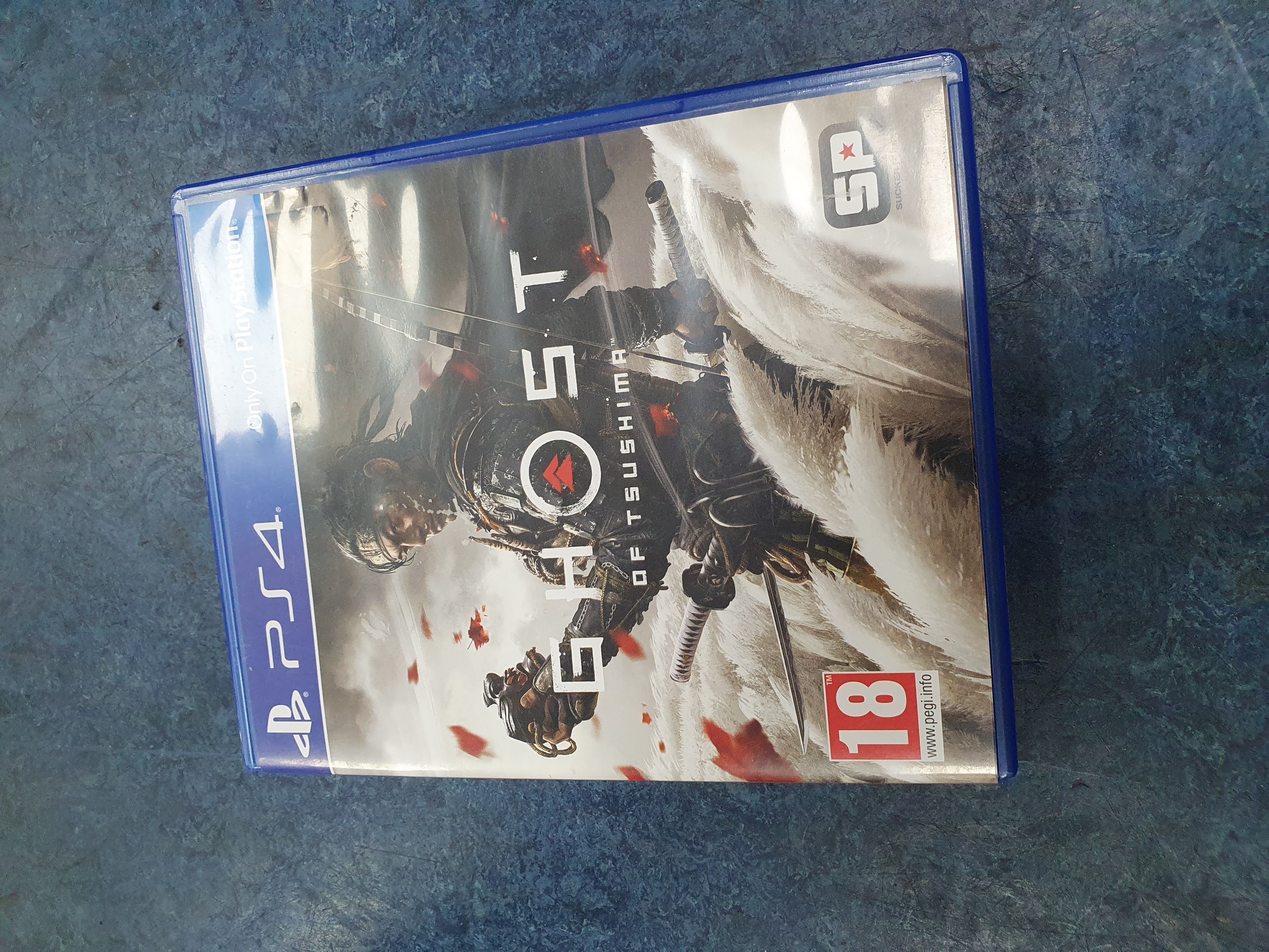 Product photo for Playstaion 4 PS Game Ghost of Tsushima