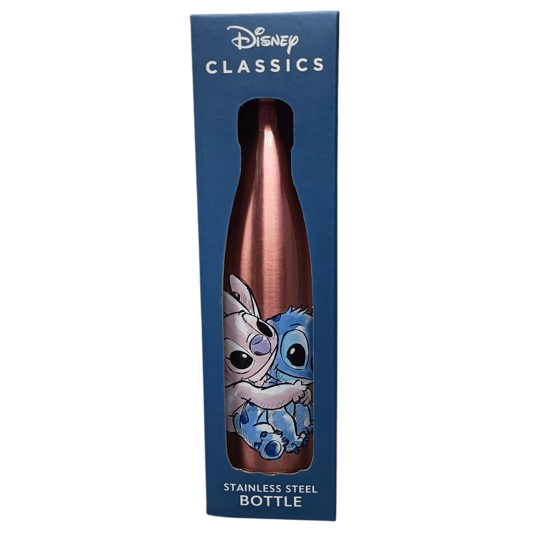 Product photo for Disney Stitch and Angel Water Bottle 500ml