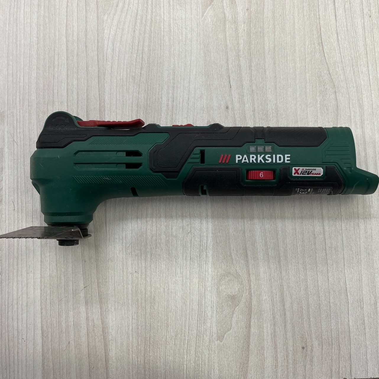 Product photo for Parkside 12v Multi-Tool Body Only