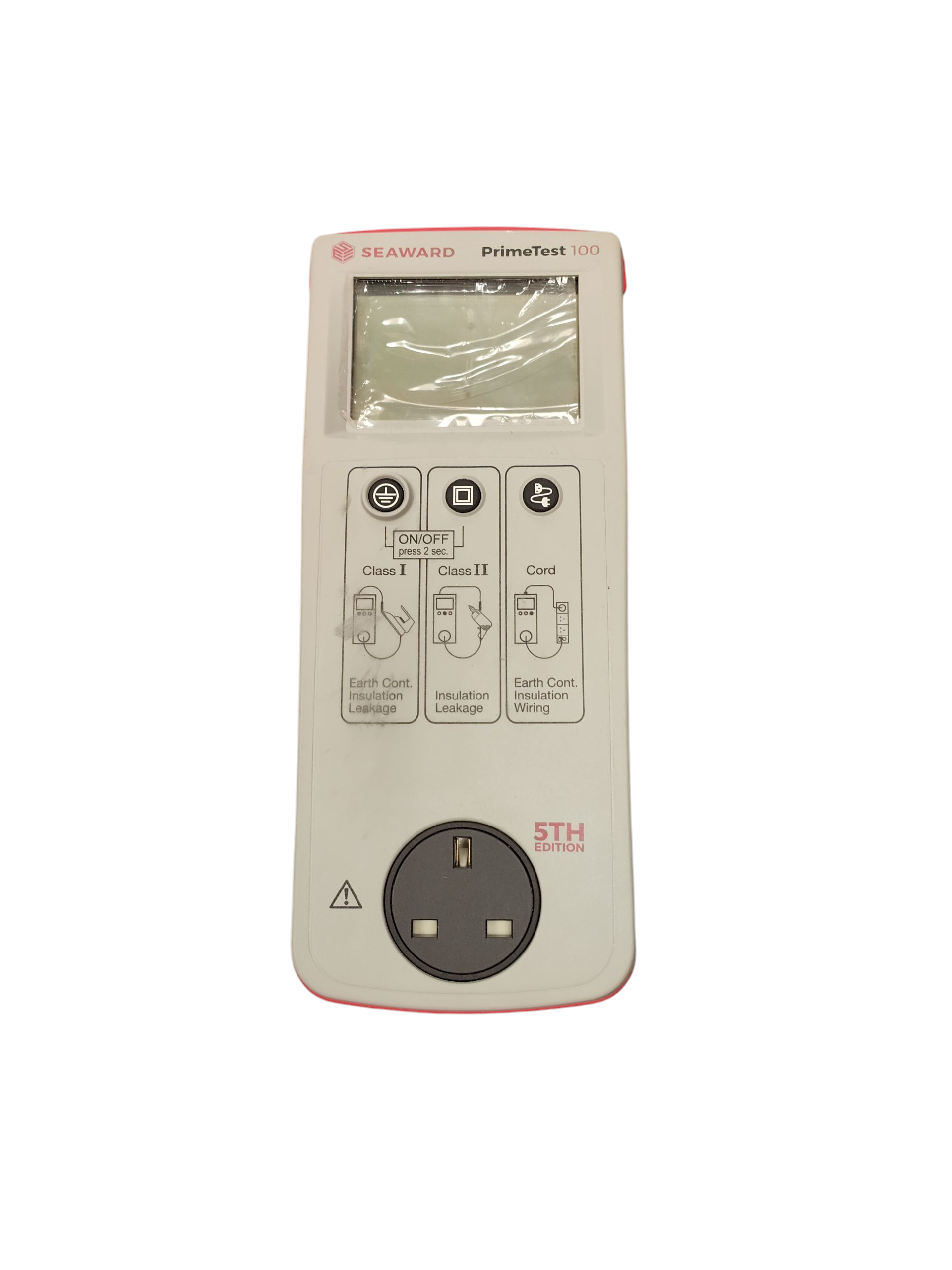 Product photo for Seaward PrimeTest 100 Portable Appliance Tester - PAT