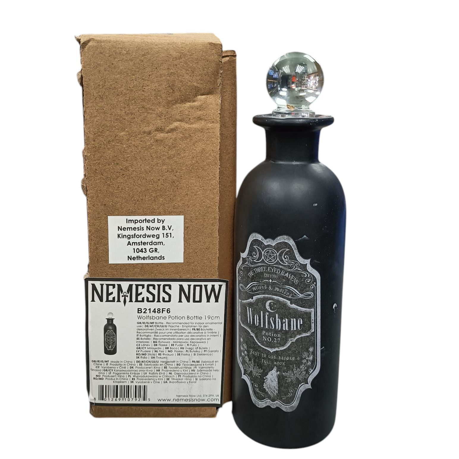 Product photo for Wolfsbane Potion Bottle 19cm