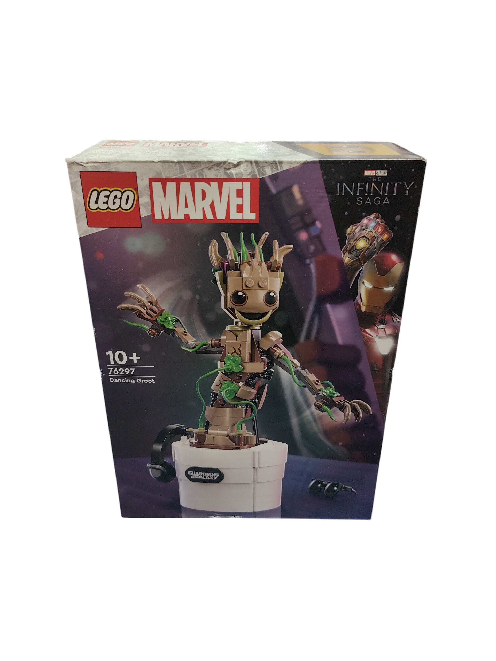 Product photo for LEGO Marvel Dancing Groot 76297 – Brand New & Sealed
