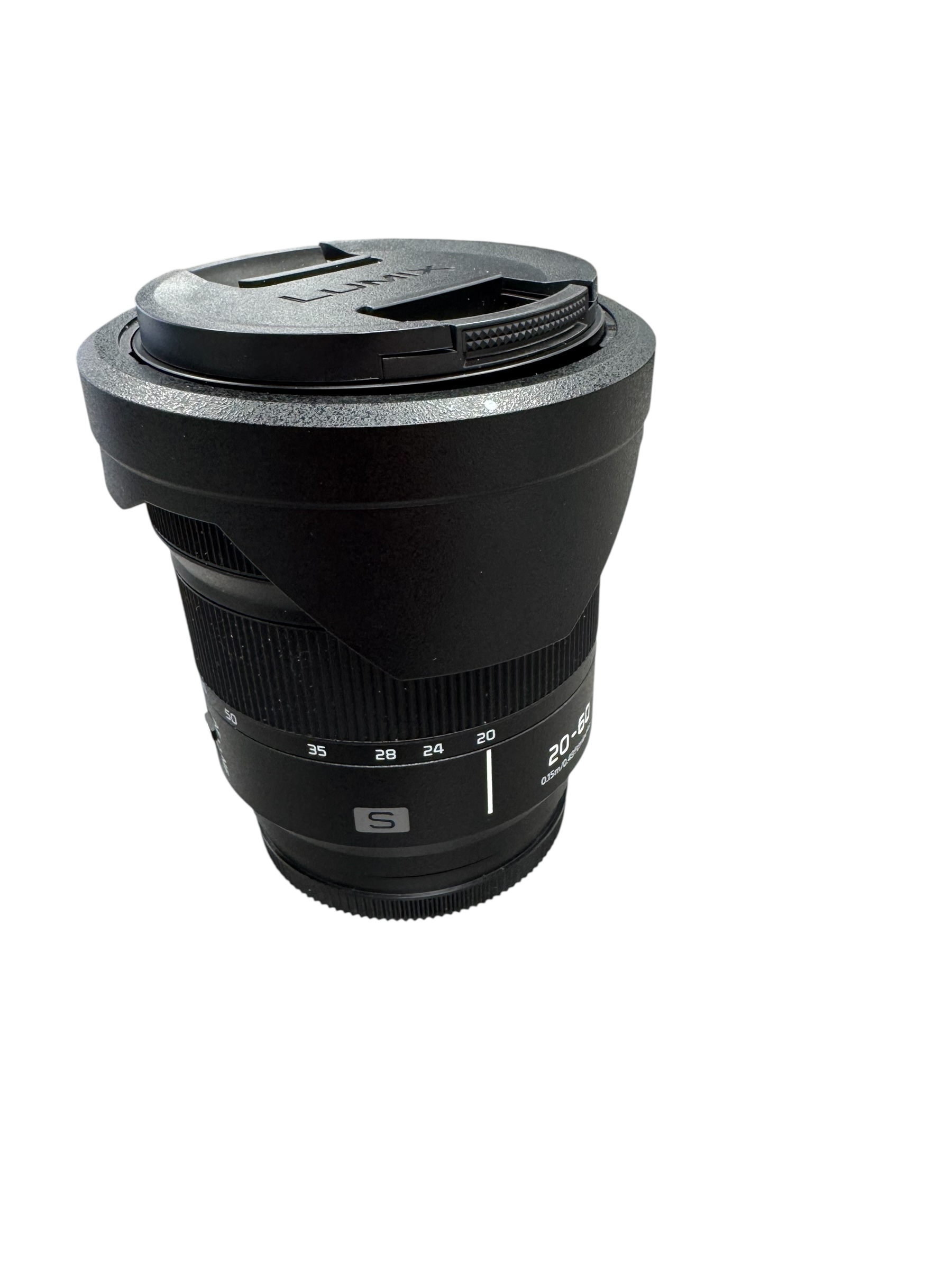 Product photo for Panasonic 20-60mm f3.5-5.6 Lumix S L-Mount Full Frame Lens