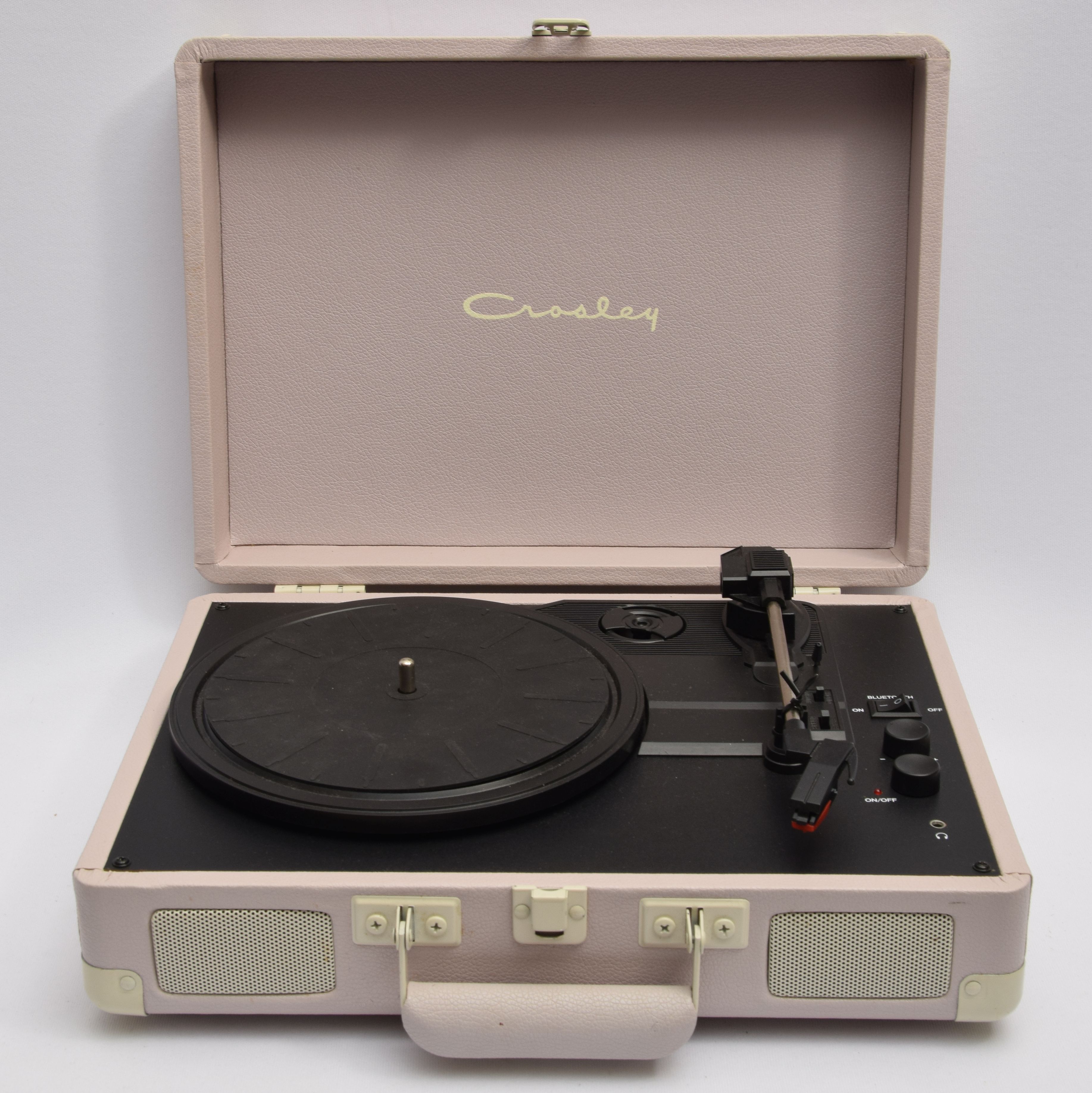 Product photo for Crosley Cruiser CR8005U-LA4 3-Speed Stereo Turntable with Pitch & Bluetooth (U)