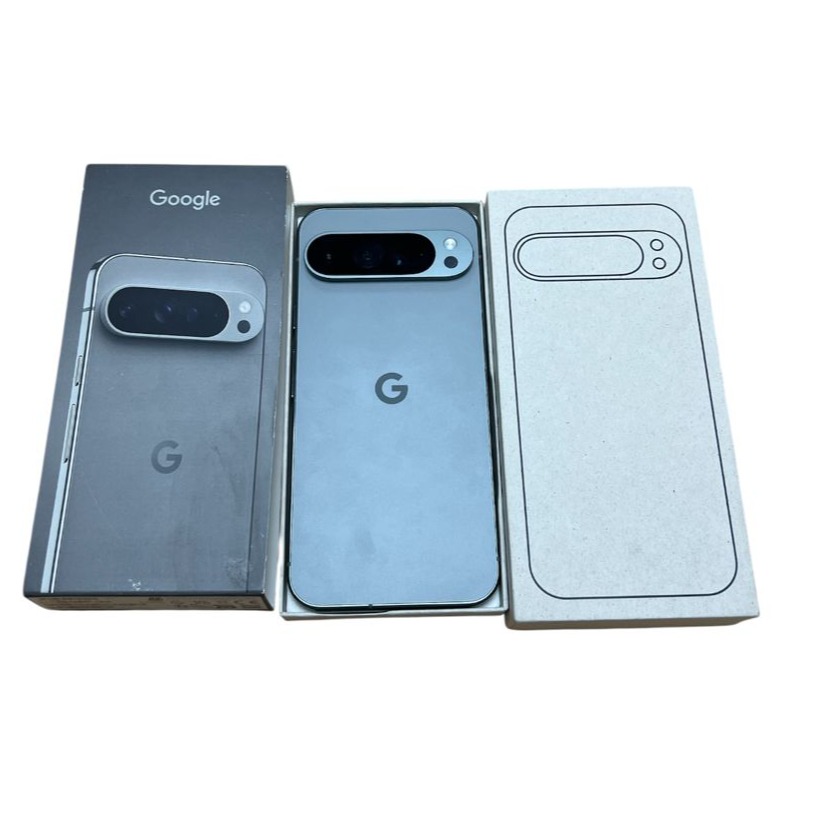 Product photo for Google Pixel 9 Pro XL BOXED Hazel, 128GB, Unlocked MINT Condition 5G