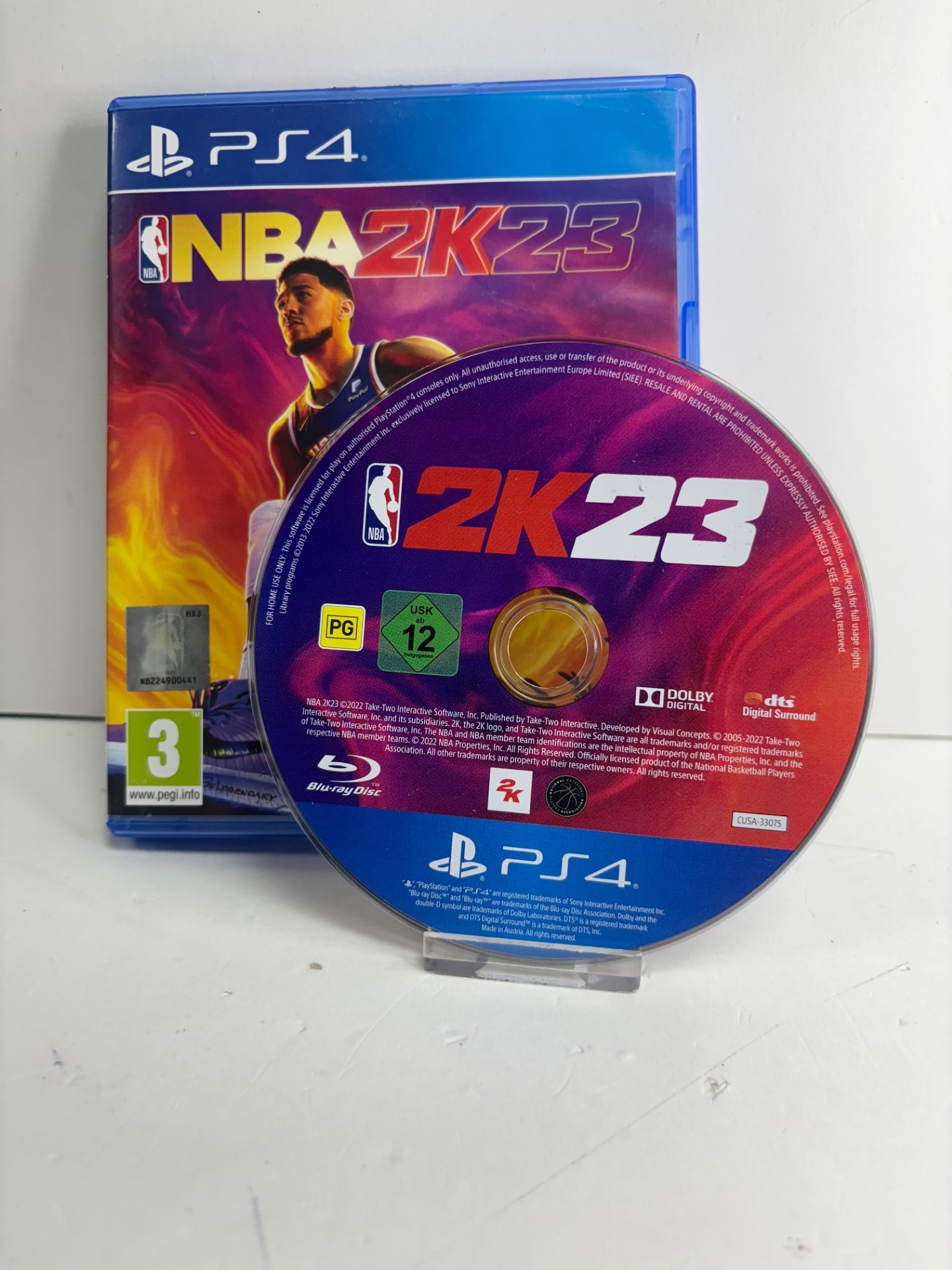 Product photo for nba 2k 23 ps4 game