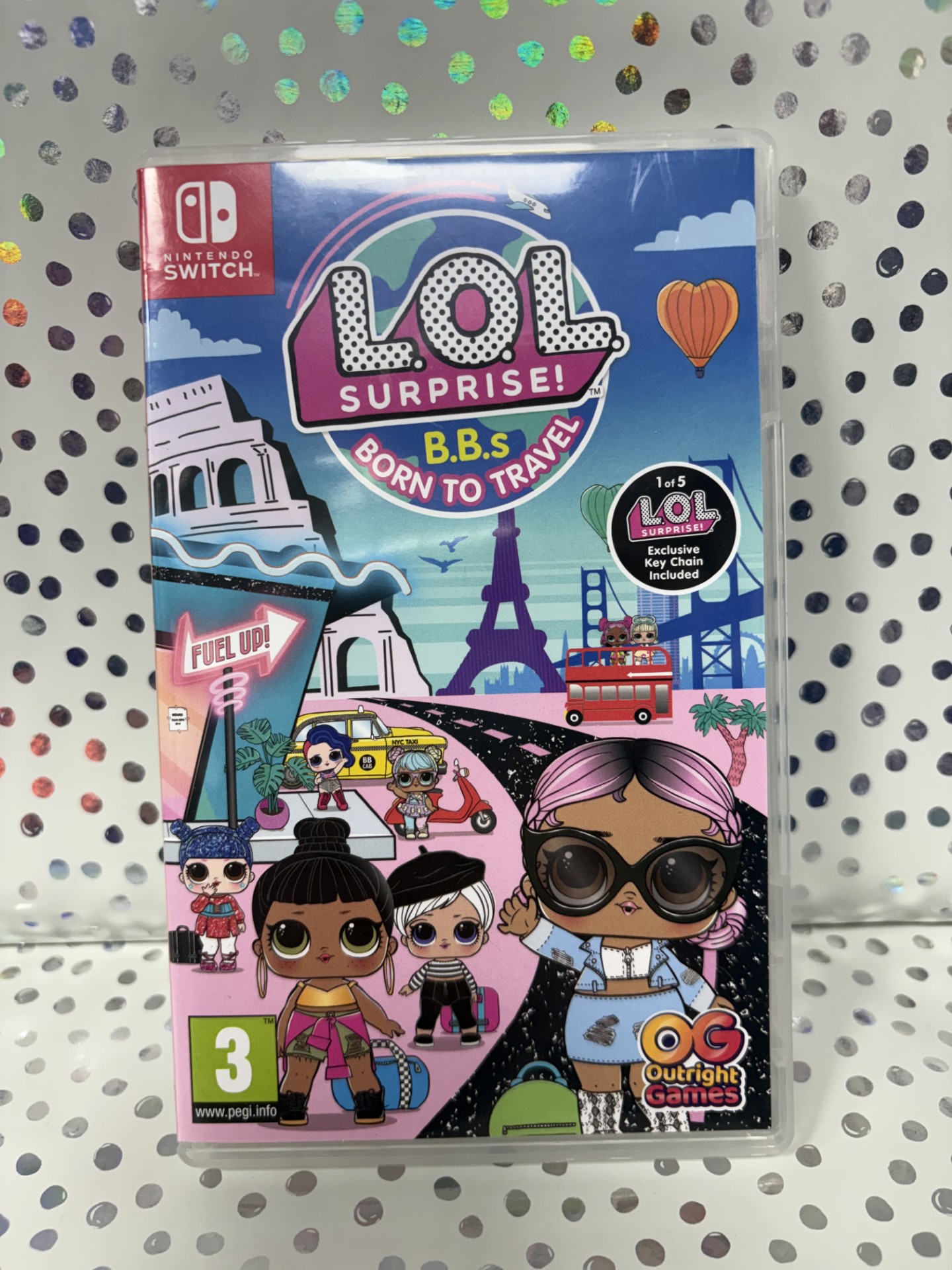 Product photo for lol surprise b.b.s born to travel switch game