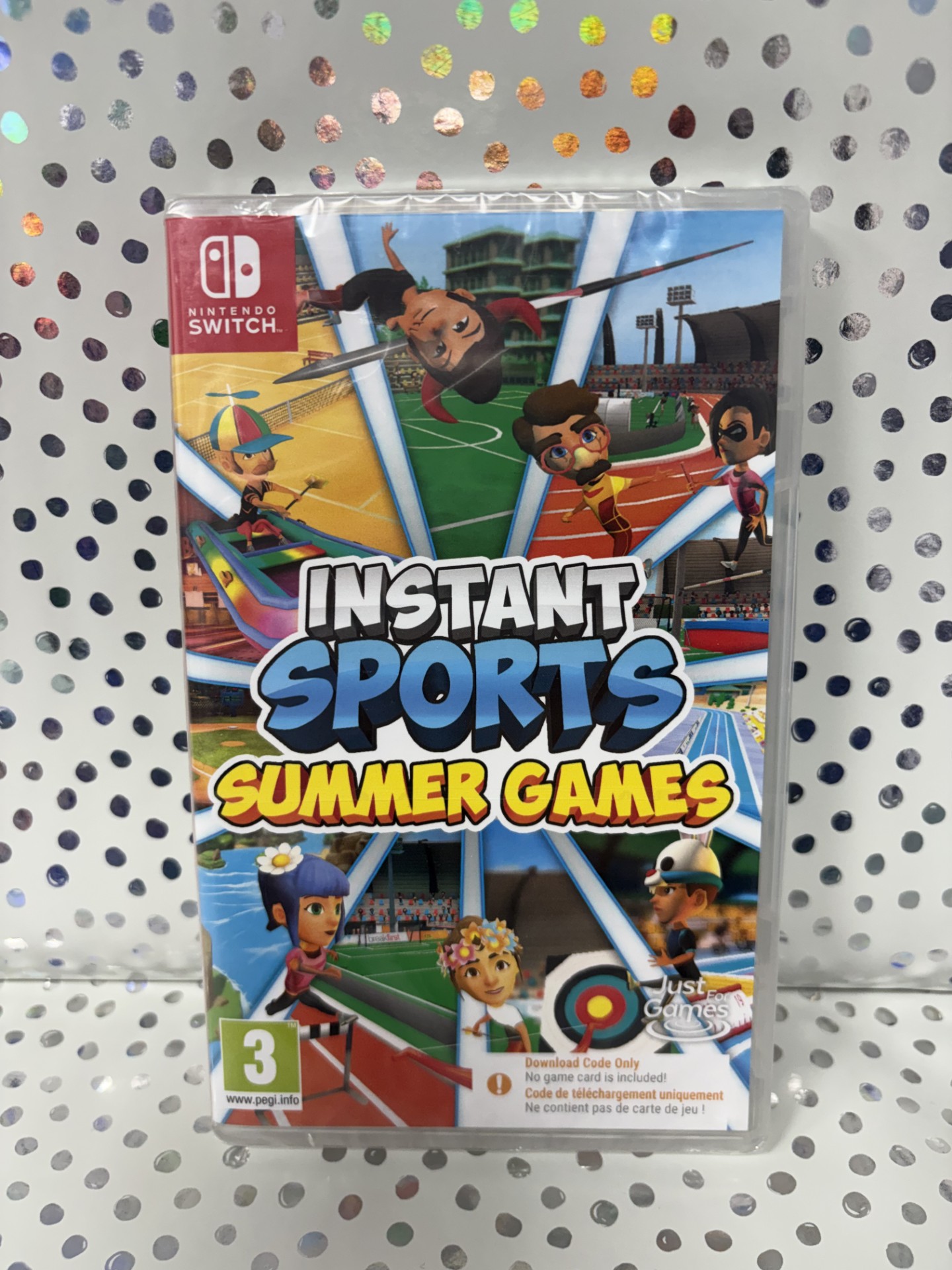 Product photo for instant sports summer games switch game