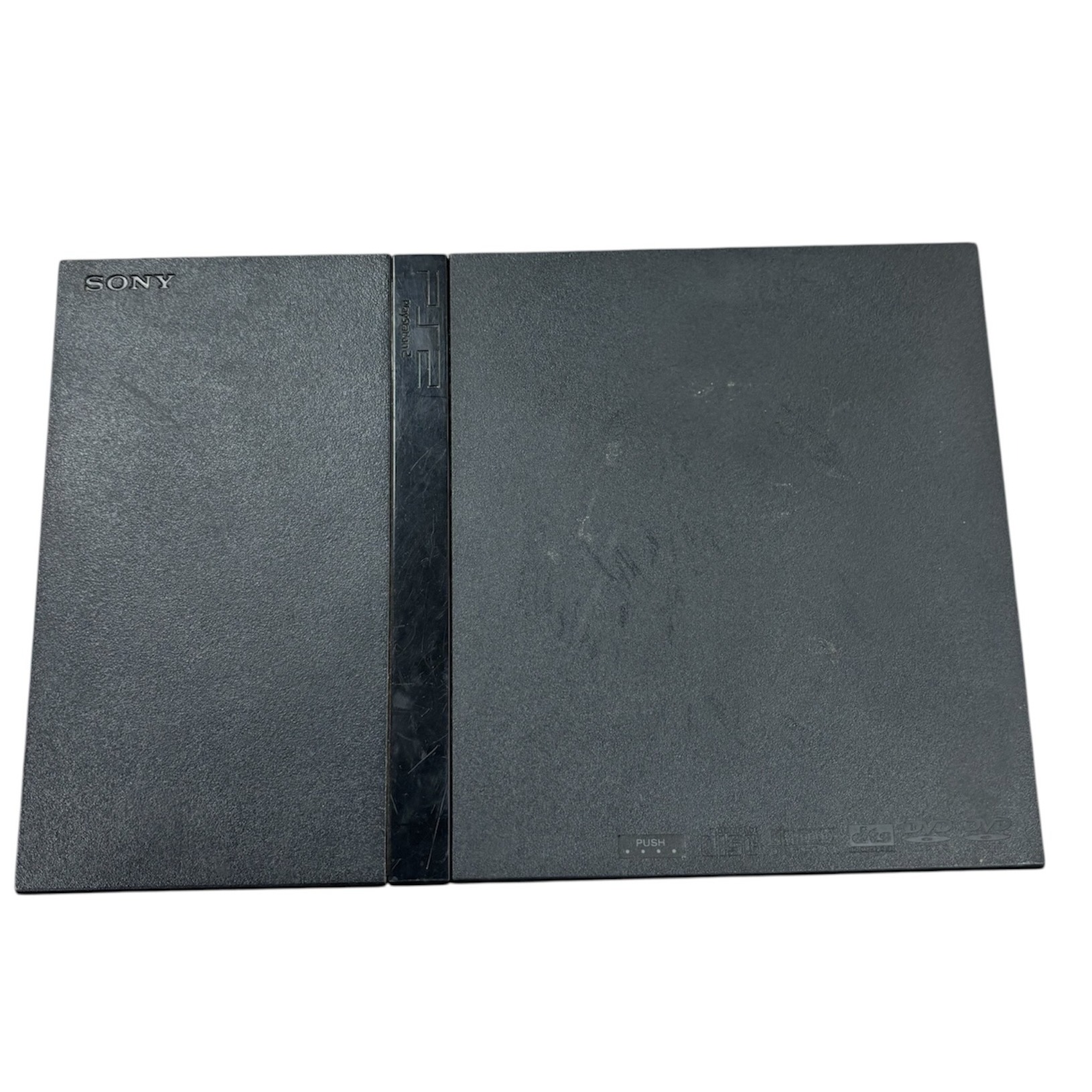 Product photo for Playstation 2 Slimline Console, Black, Unboxed