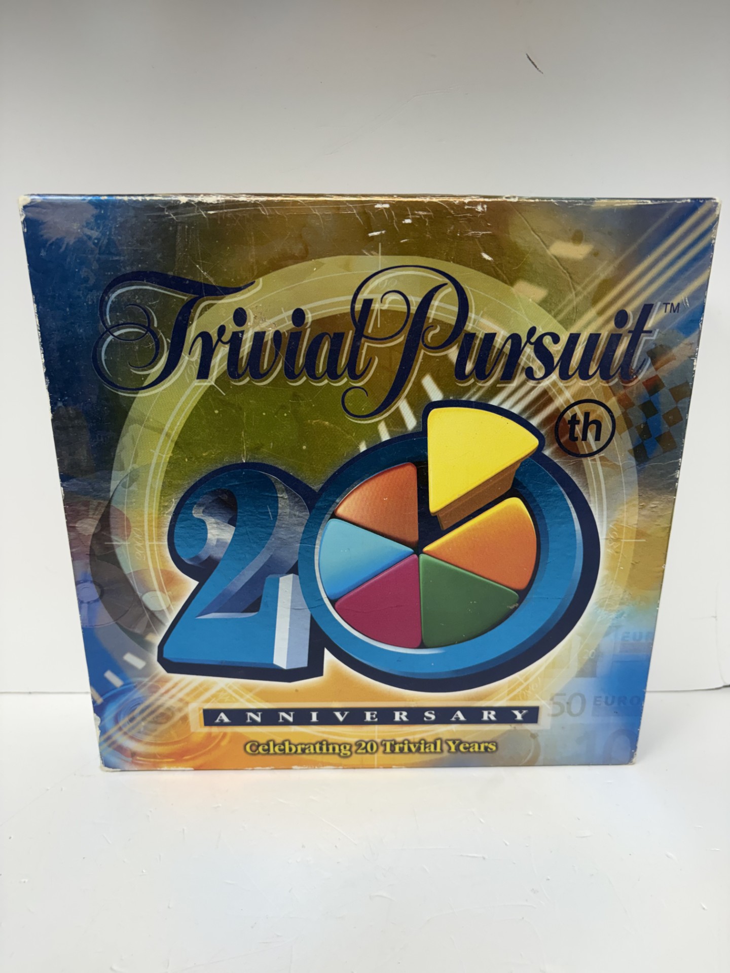Product photo for TRIVIAL PURSUIT TRIVIAL PURSUIT 20TH ANNIVERSARY BOARD GAME