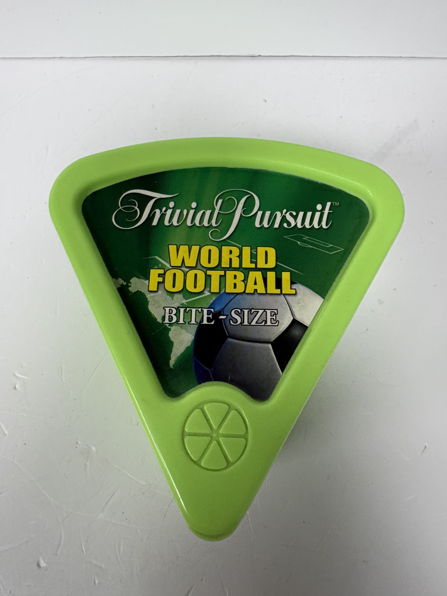 Product photo for GAME TRIVIAL PURSUIT WORLD FOOTBALL BITE SIZE