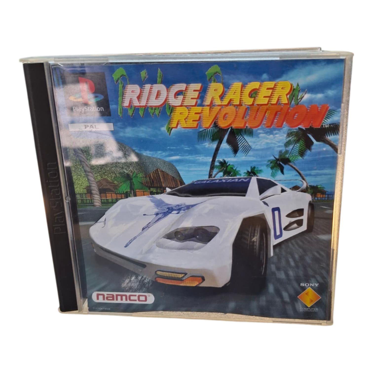 Product photo for Ridge Racer Revolution, w/ Manual, Boxed