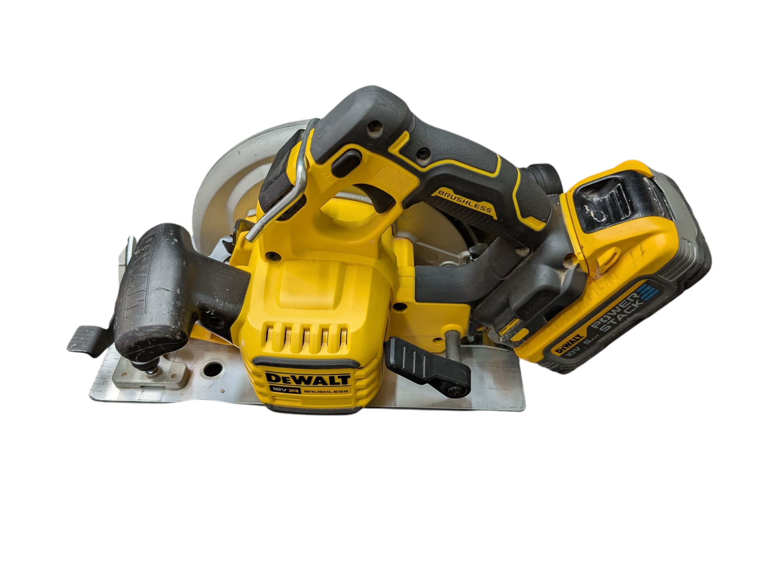 Product photo for DeWalt DCS573 18V XR Brushless 190mm Circular Saw 2x 5Ah Powerstack TSTAK