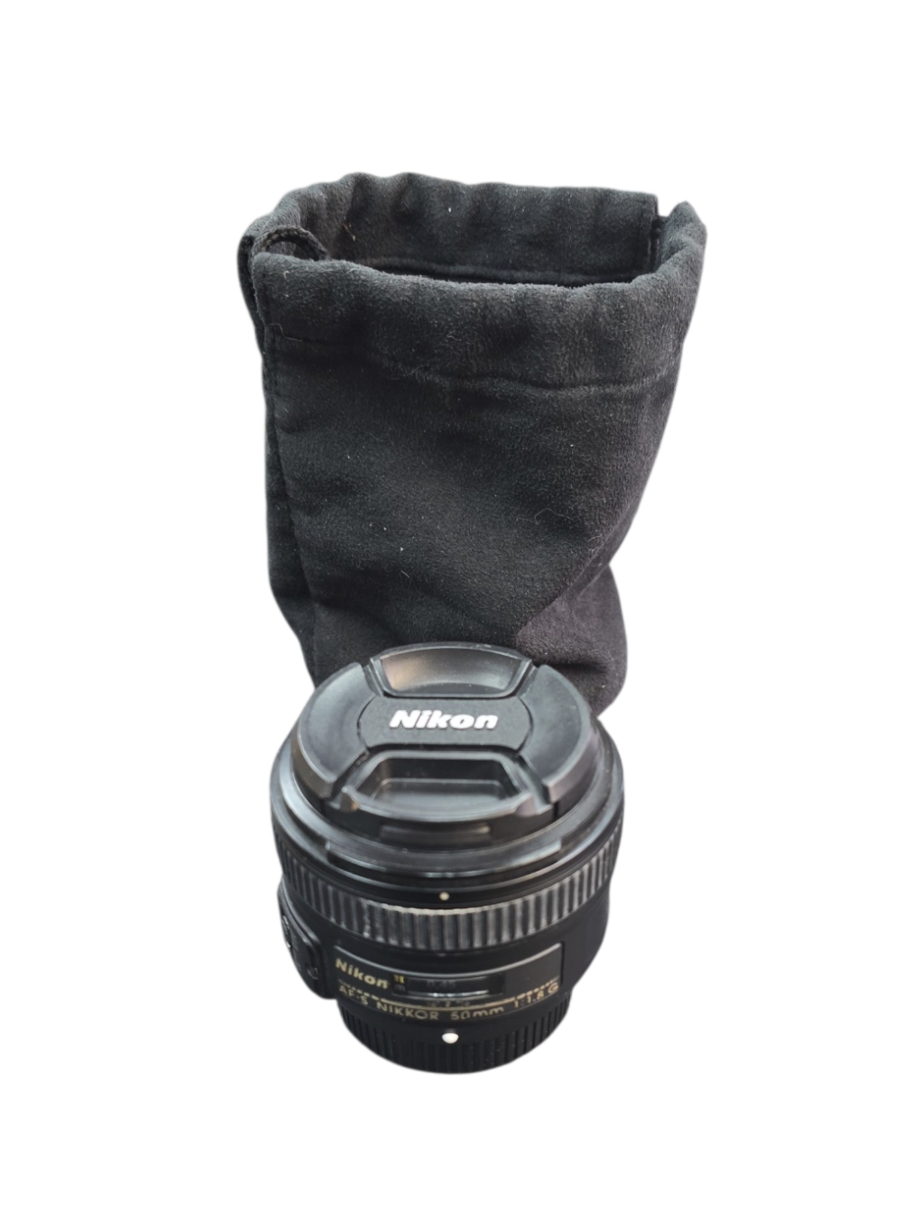 Product photo for vNikon AF Nikkor 50mm f/1.8D Black Lens