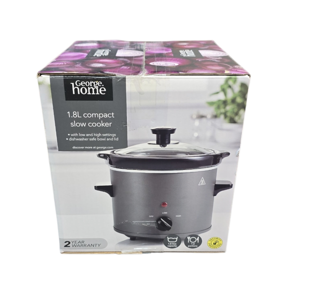 Product photo for George 1.8l slow cooker