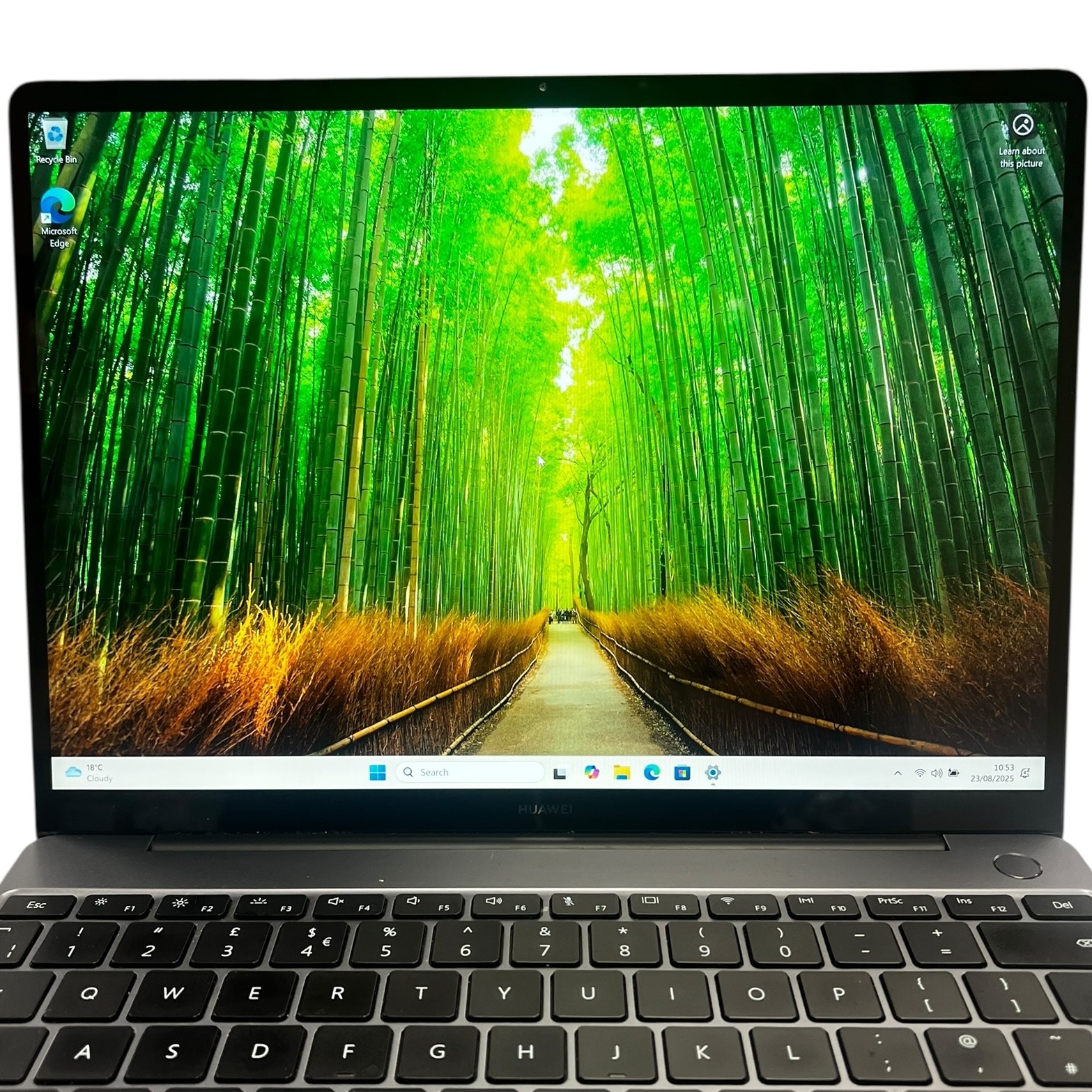 Product photo for Huawei Matebook WRT-W19 - Silver (8GB Ram, 256GB SSD, 13
