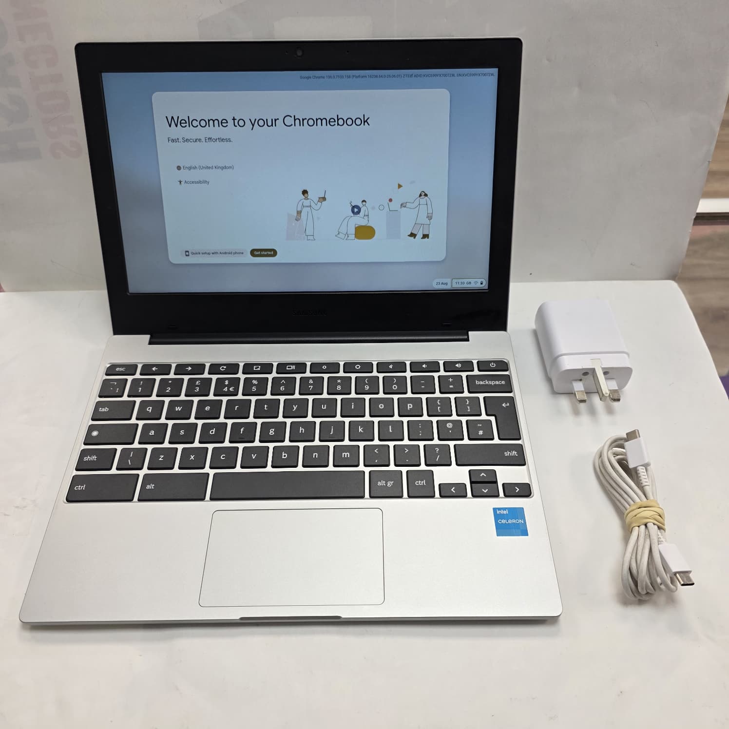 Product photo for Samsung Galaxy Chromebook Go Laptop **Warrenty**