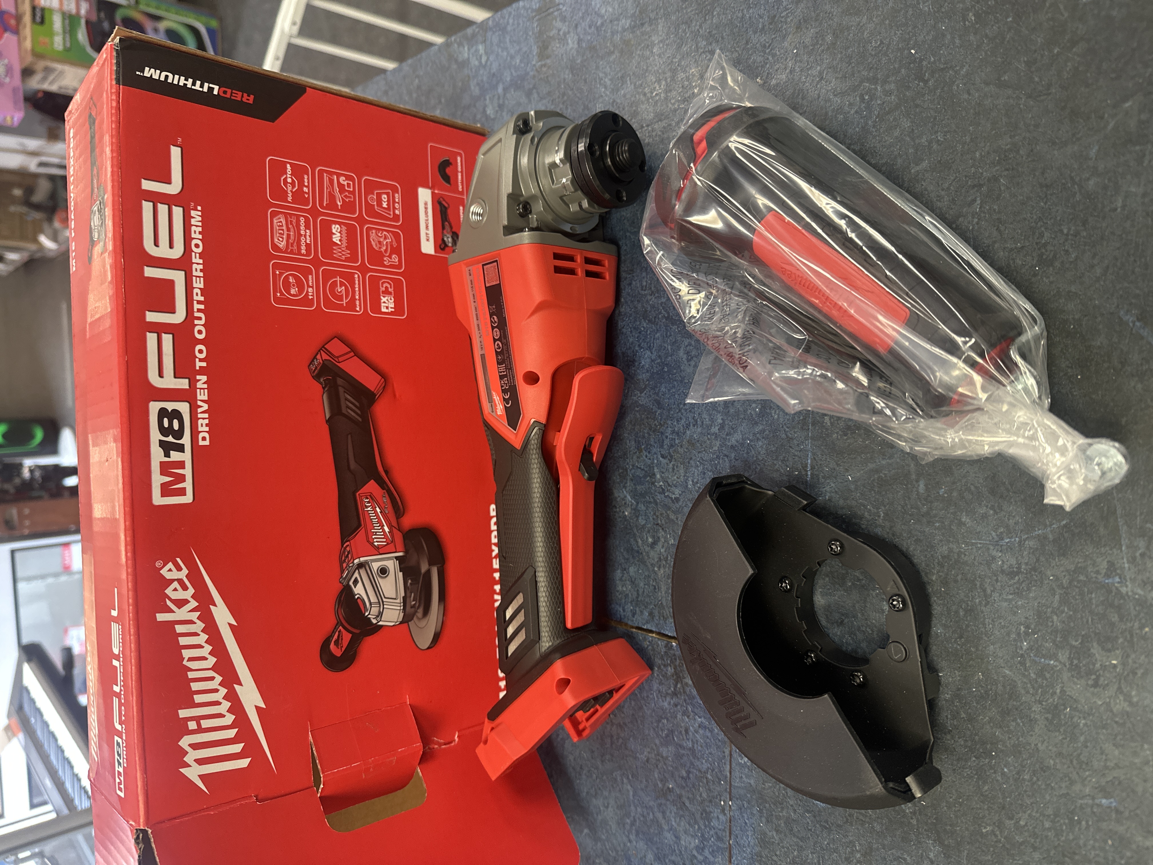 Product photo for Milwaukee  milwaukee m18 fsagv115xpdb