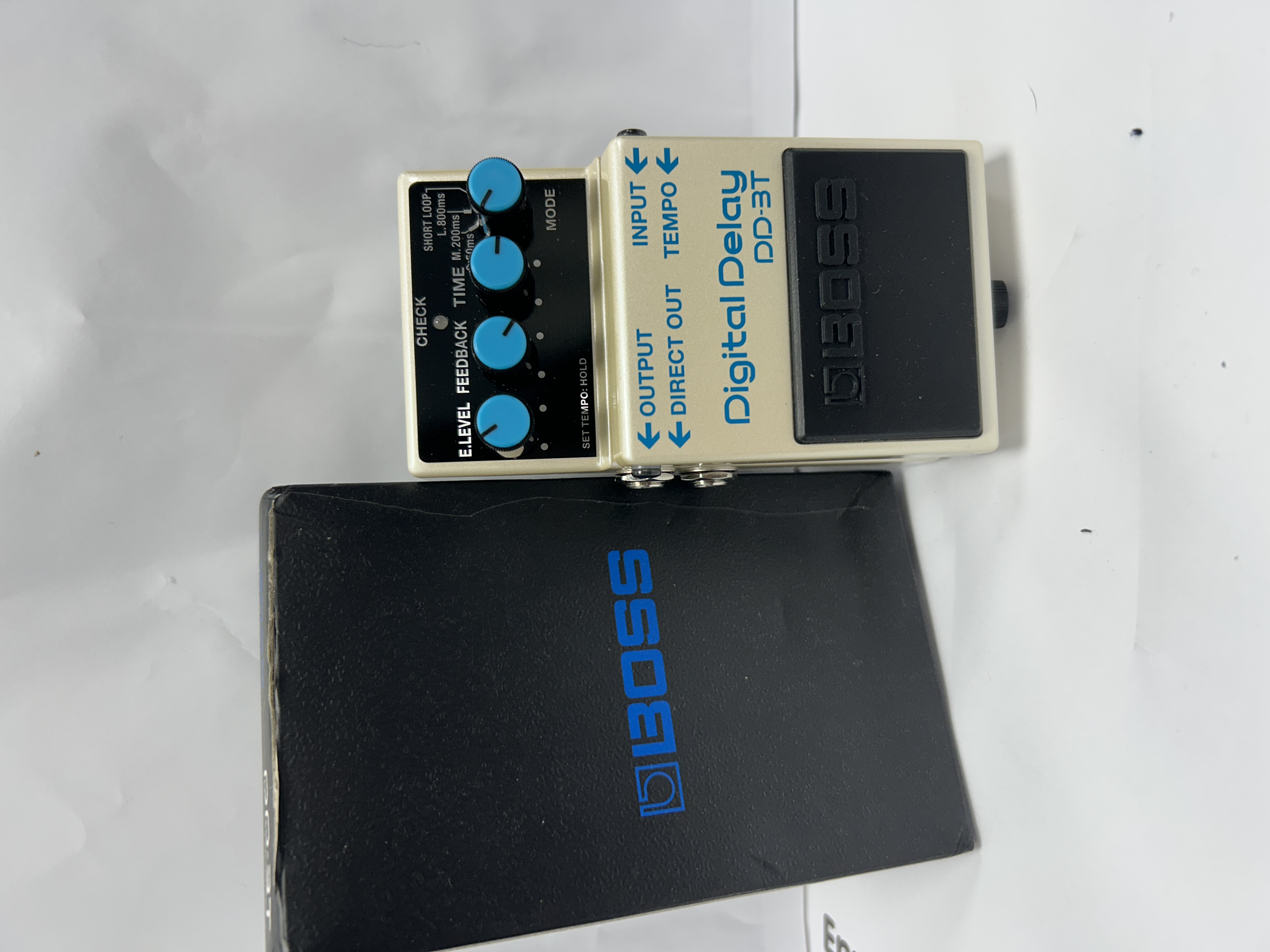 Product photo for boss digital delay dd -3 boxed