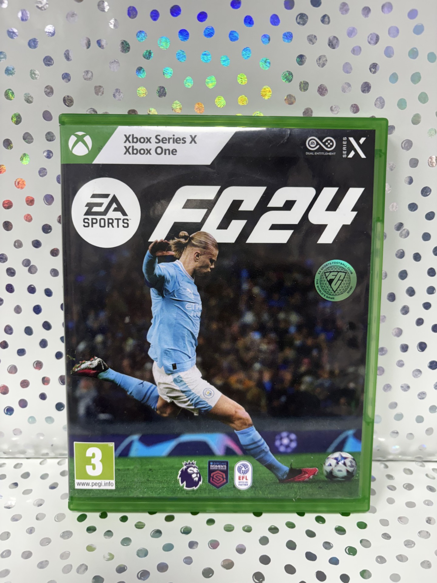 Product photo for fc24 xbox series x game