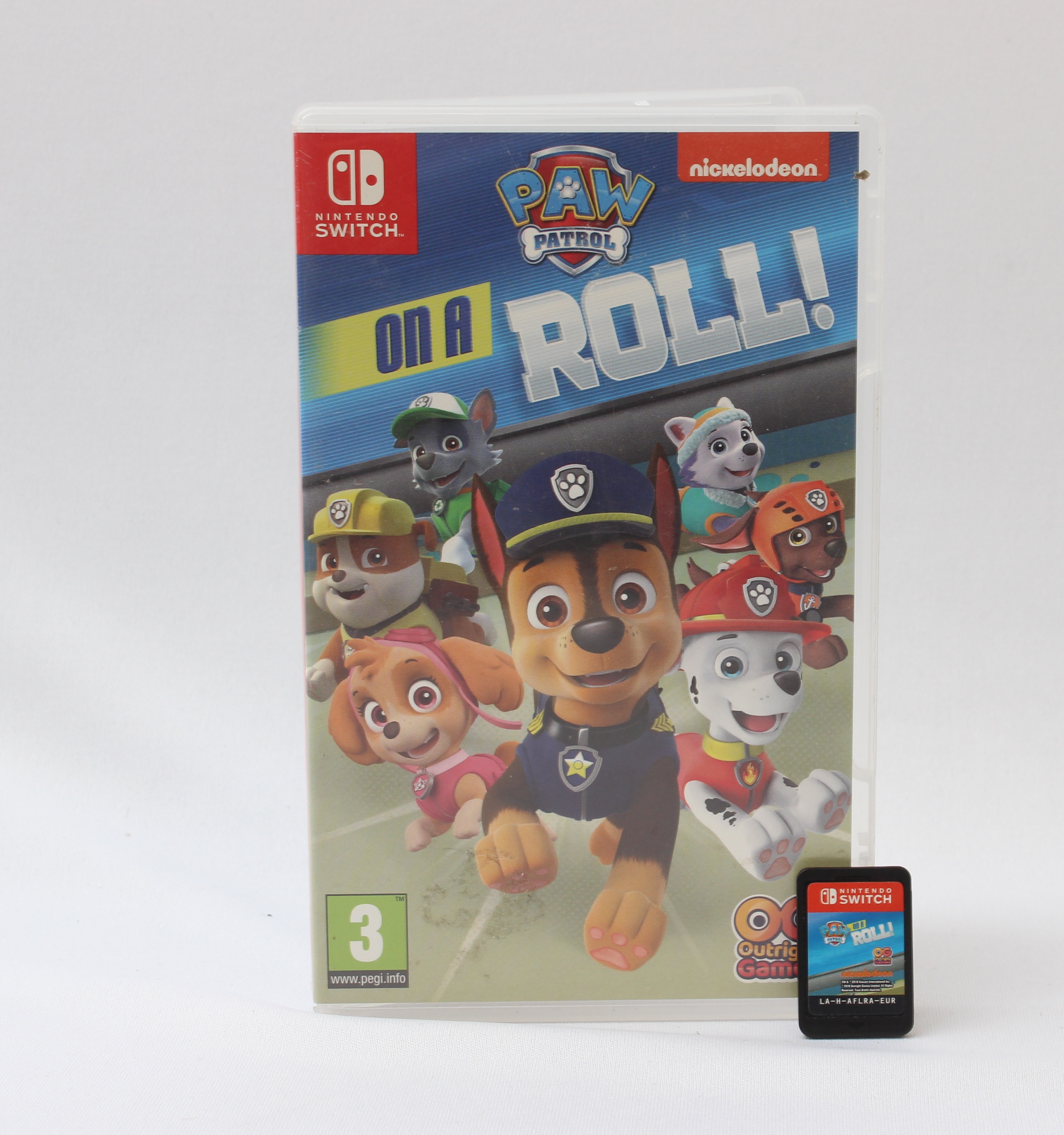 Product photo for Paw Patrol On A Roll Nintendo Switch Video Game - Boxed (G)