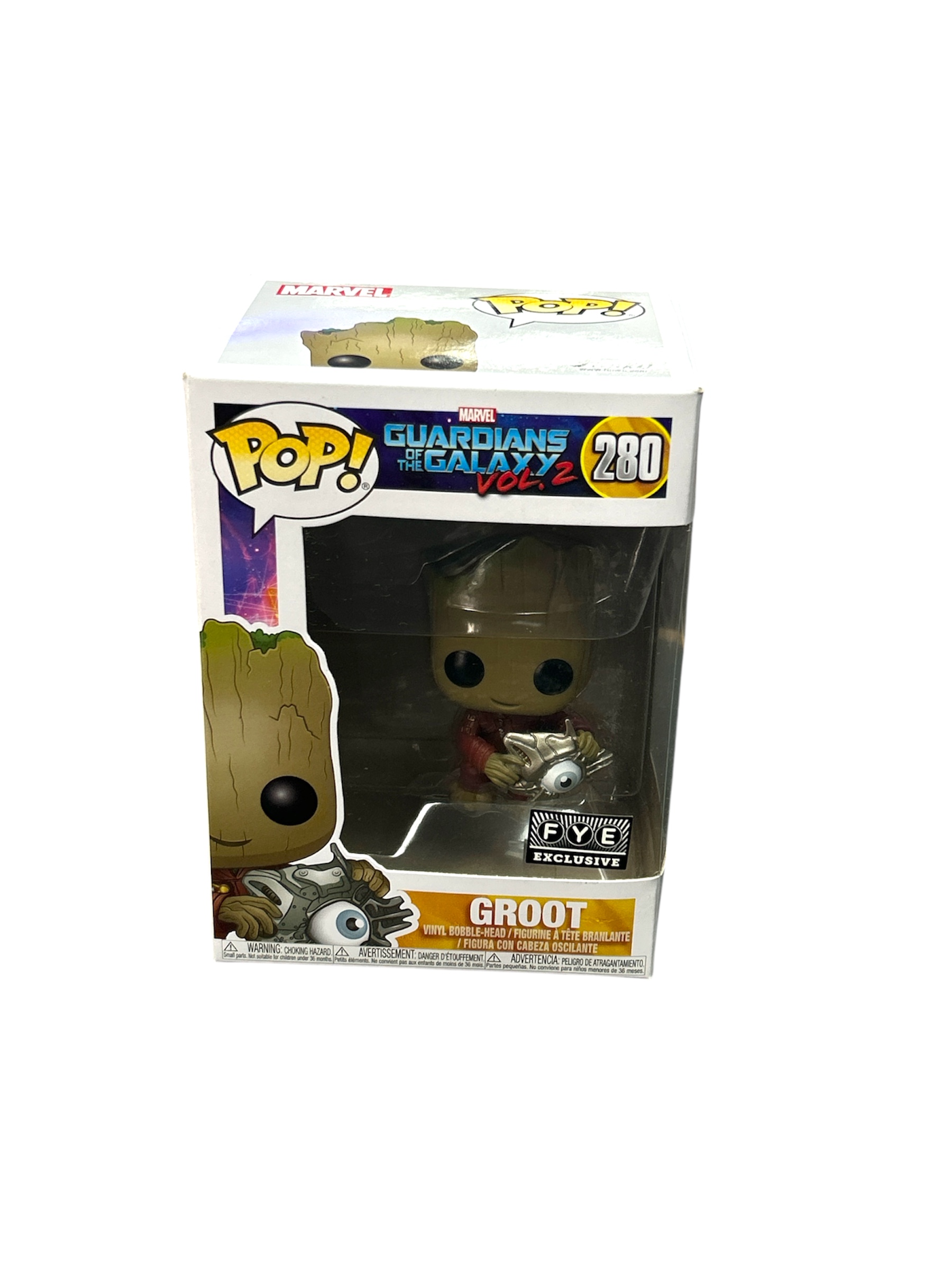 Product photo for Funko POP! Guardians of the Galaxy Vol2: Groot #280