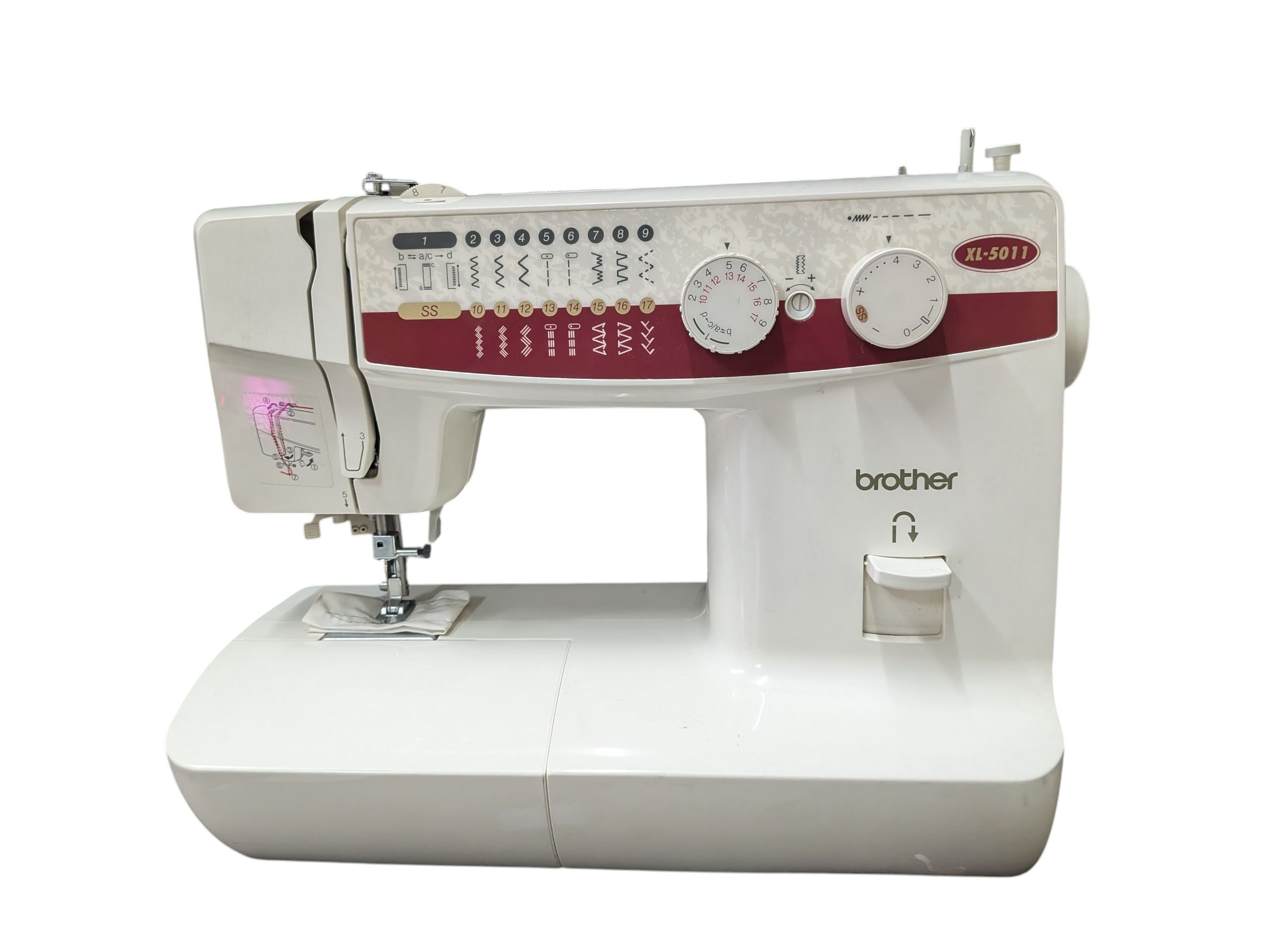 Product photo for Brother XL-5011 Sewing Machine with Manual - For Spares or Repair (No Pedal)