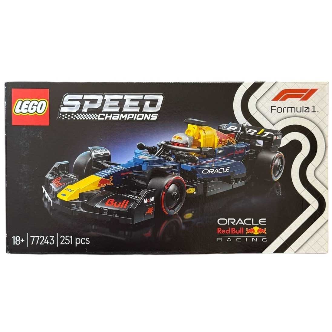 Product photo for New: LEGO Speed Champions Oracle Red Bull Racing - Set 77243, Age: 18+