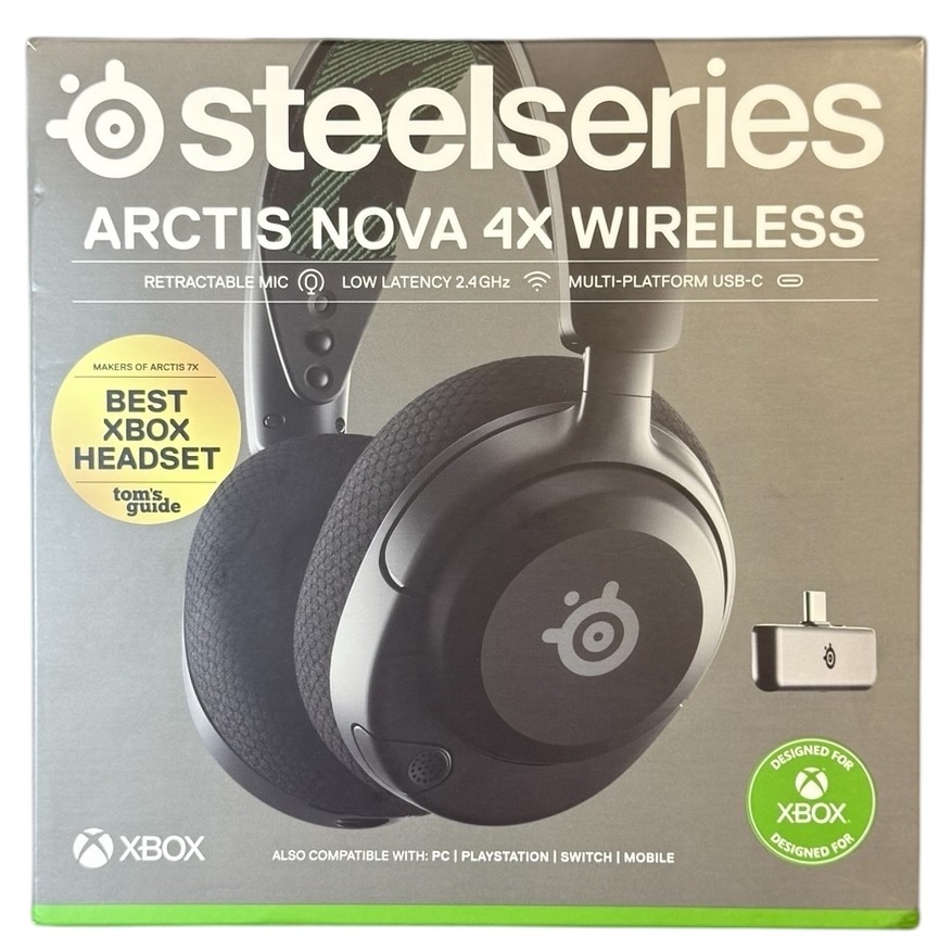 Product photo for New: SteelSeries Arctis Nova 4X Wireless Gaming Headset (Xbox)