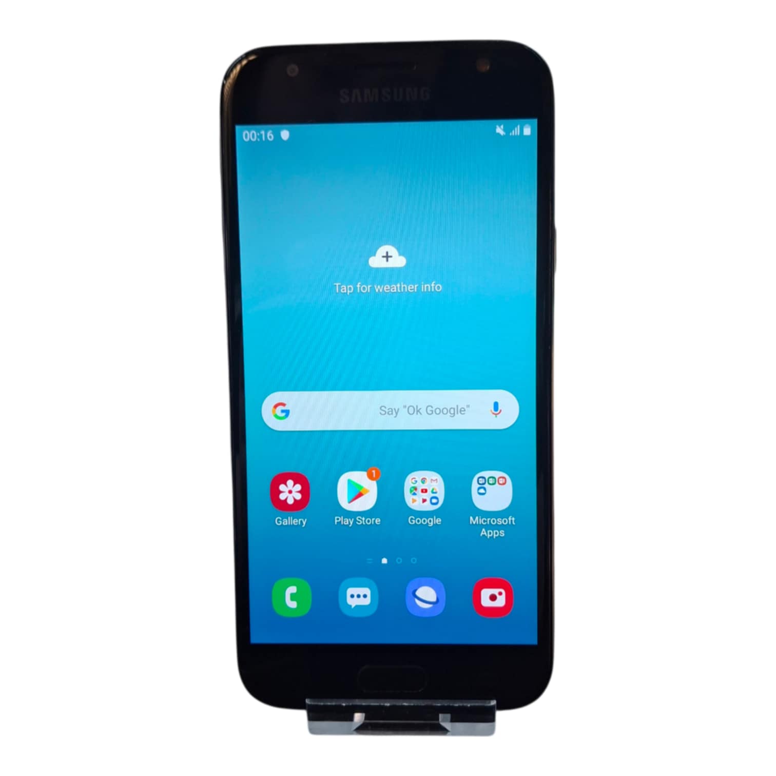 Product photo for Samsung Galaxy J3 (2017) 16GB Black (Unlocked) B