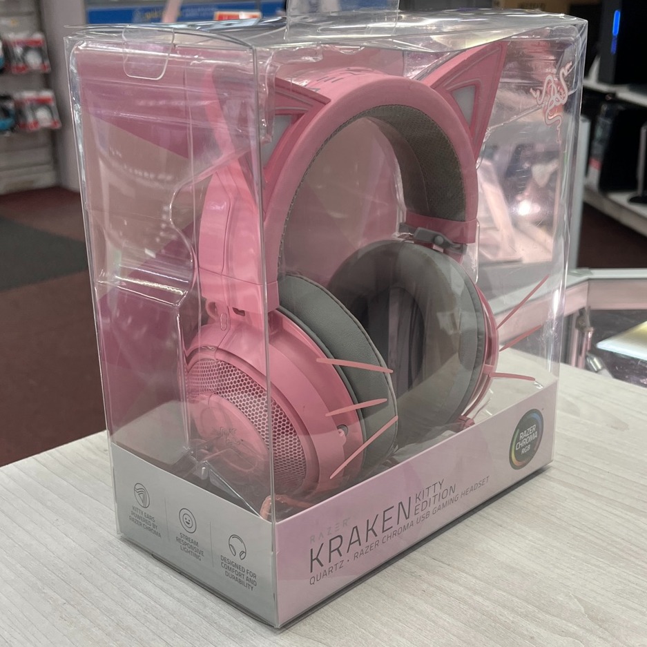 Product photo for Razer Kraken Kitty Edition