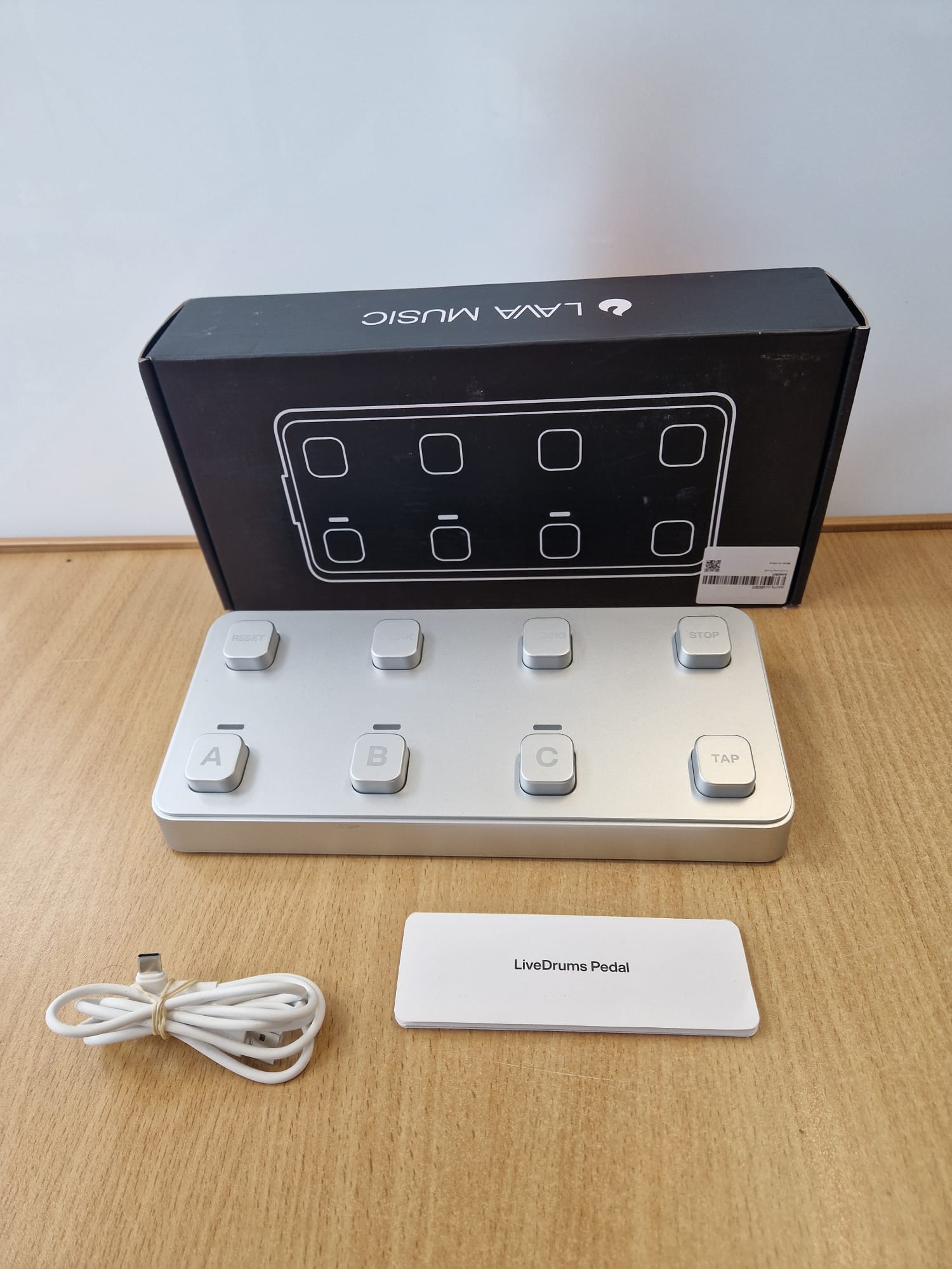 Product photo for Lava  Lava Music Live Drums Pedal – Good Condition Boxed 12M Warranty